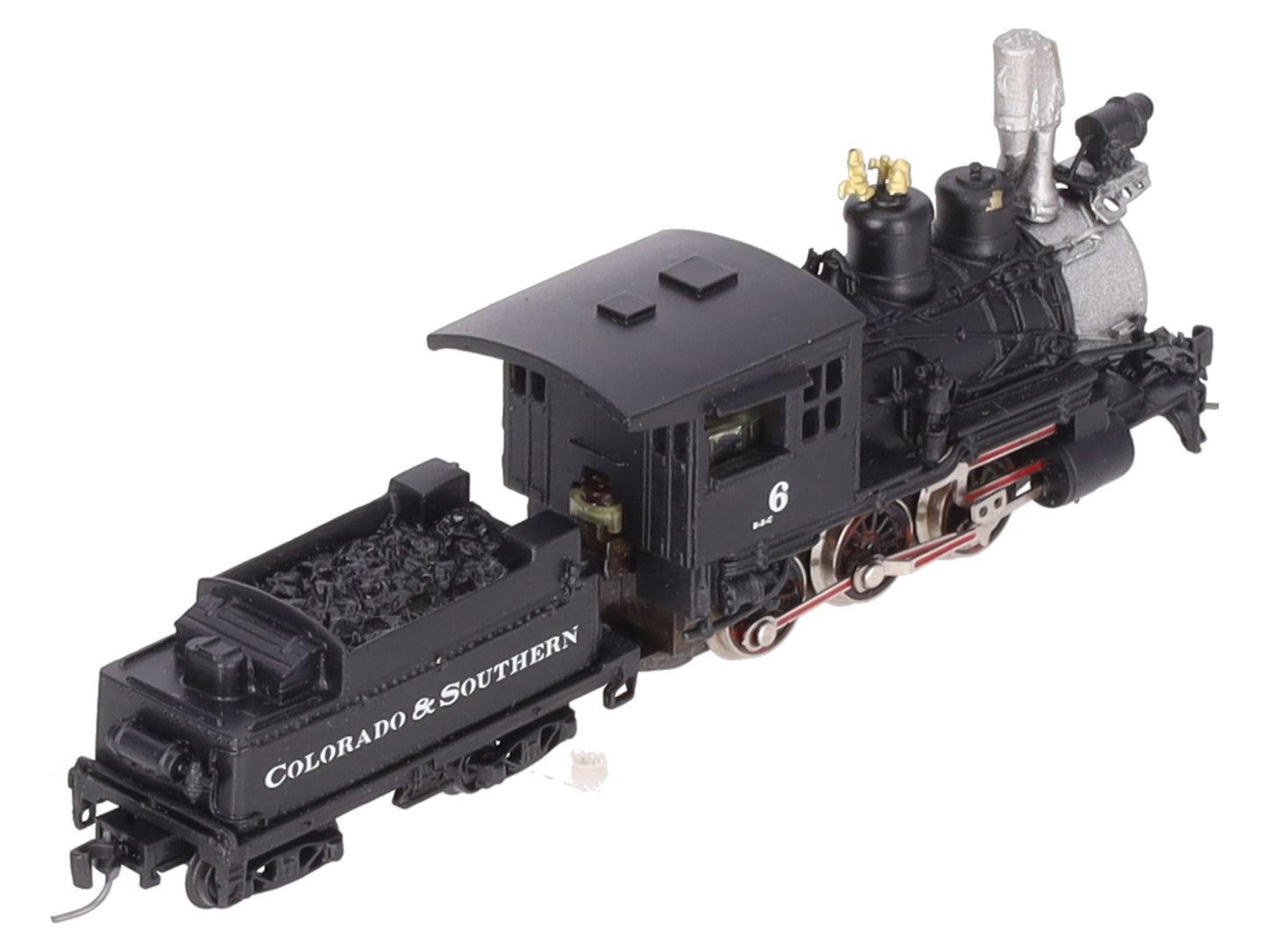 Micro-Trains 15902 Nn3 BRASS Colorado & Southern 2-6-0 Steam Locomotive & Tender EX/Box