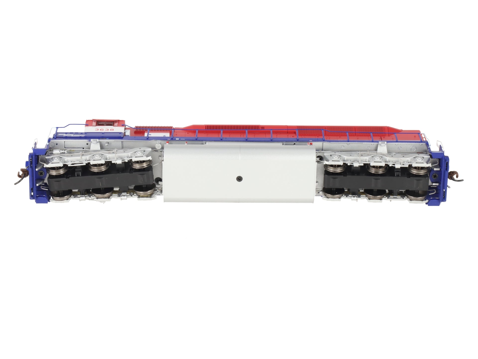 Athearn G63686 HO Erie Lackawanna SDP45 Diesel Locomotive with DCC & Sound #3638 EX/Box