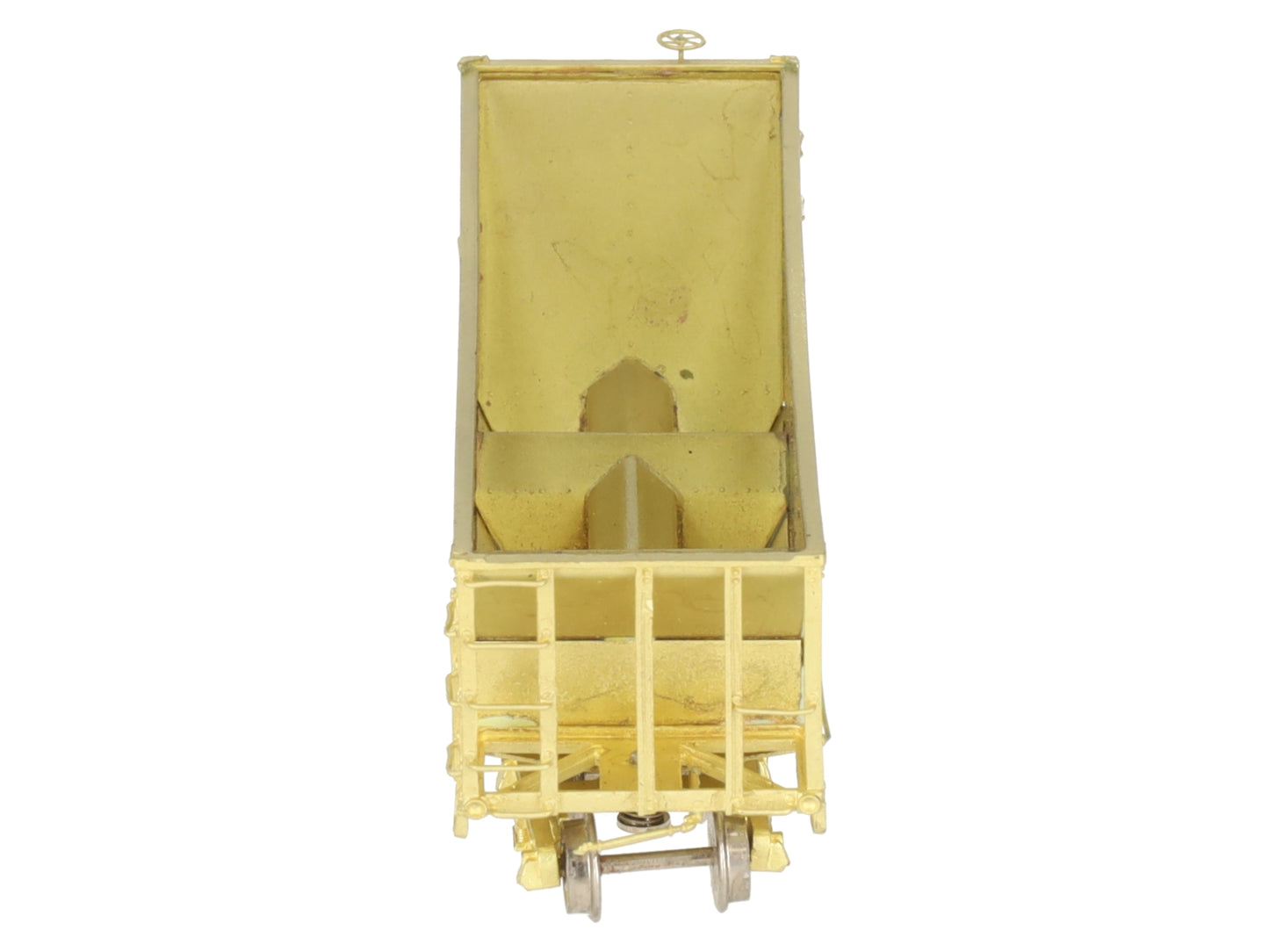 Hallmark Models HOn3 BRASS Undecorated Rolling Stock 3-Bay Hopper EX/Box