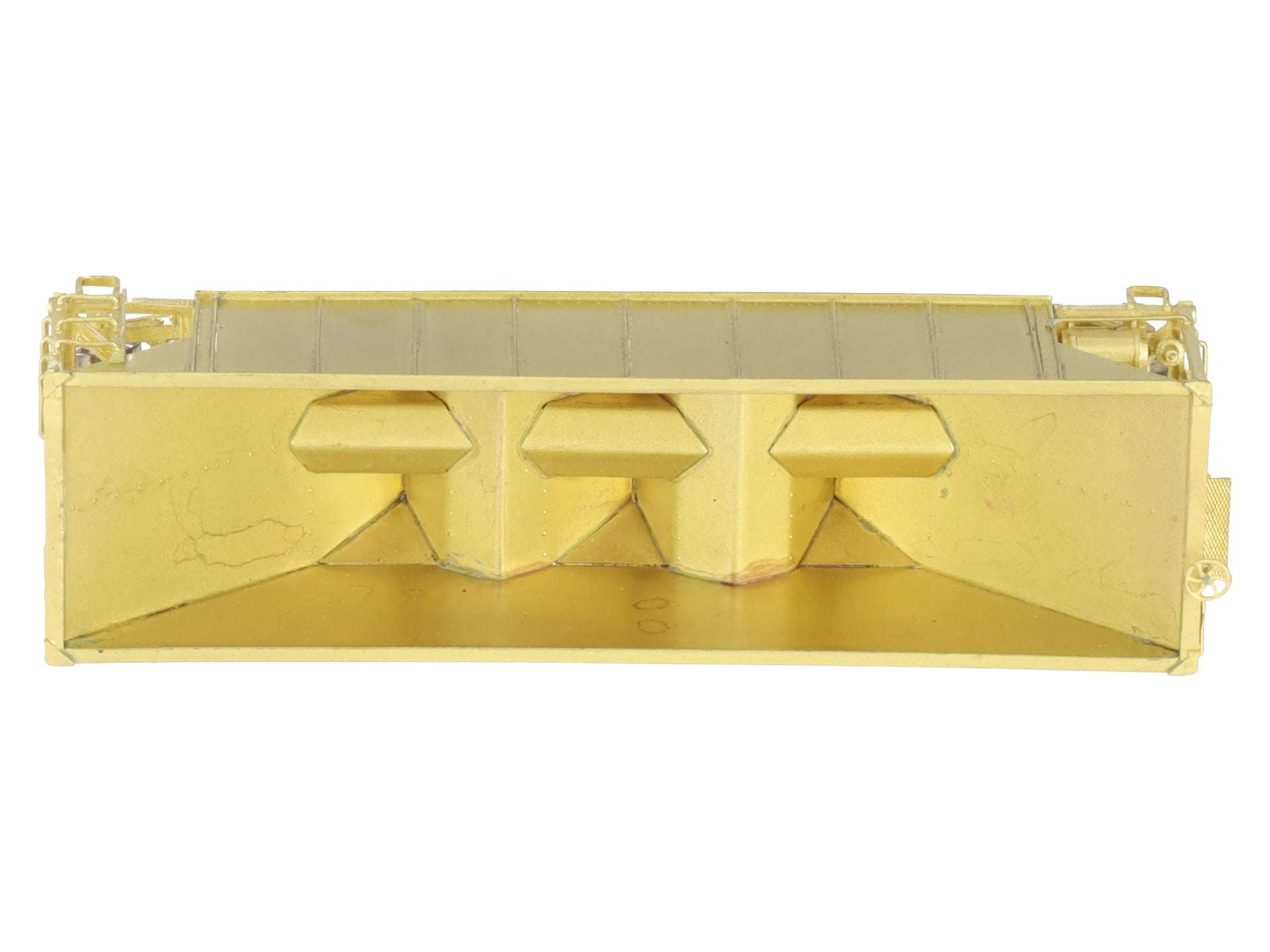 Hallmark Models HOn3 BRASS Undecorated Rolling Stock 3-Bay Hopper EX/Box