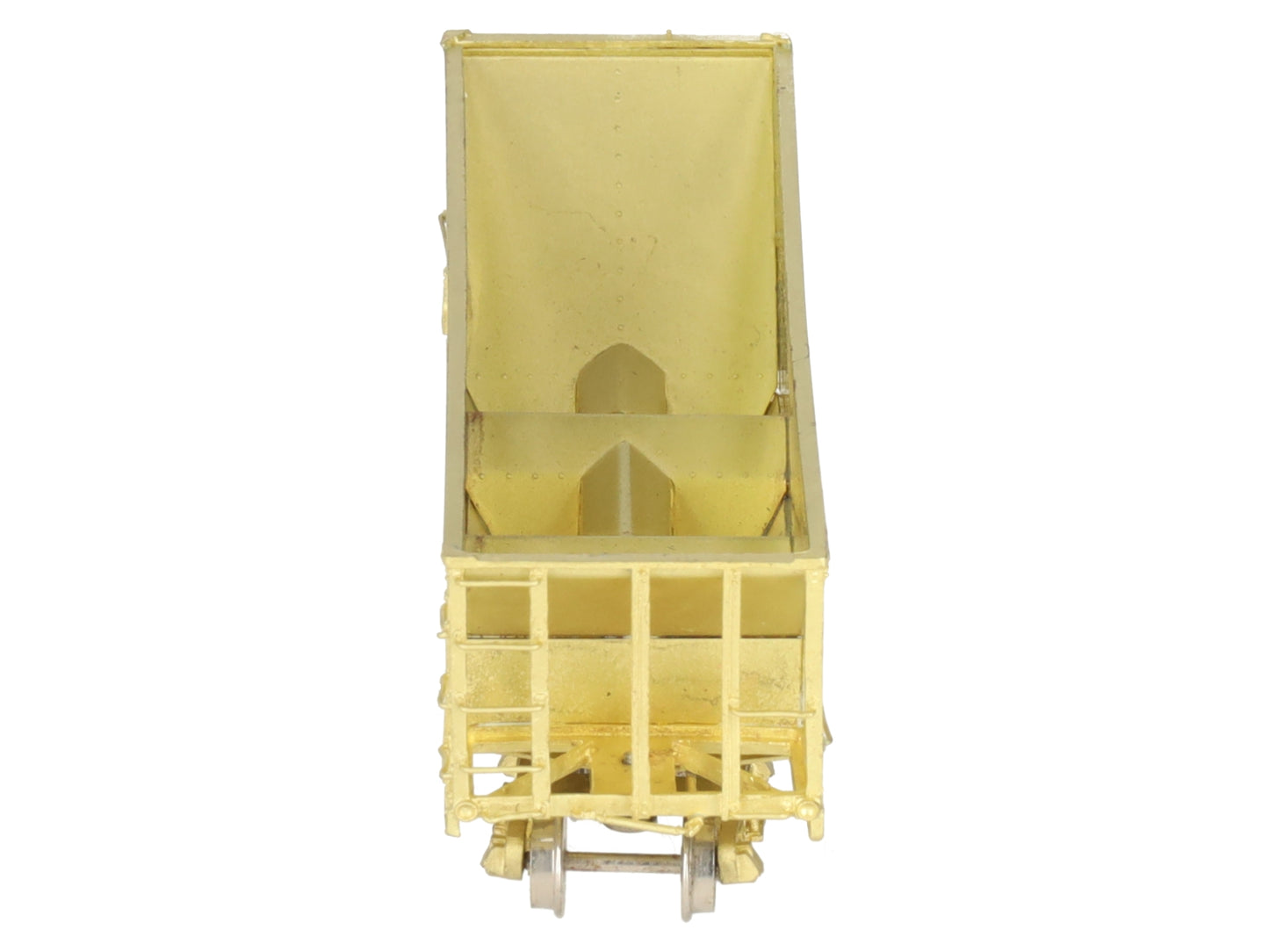 Hallmark Models HOn3 BRASS Undecorated Rolling Stock 3-Bay Hopper EX/Box
