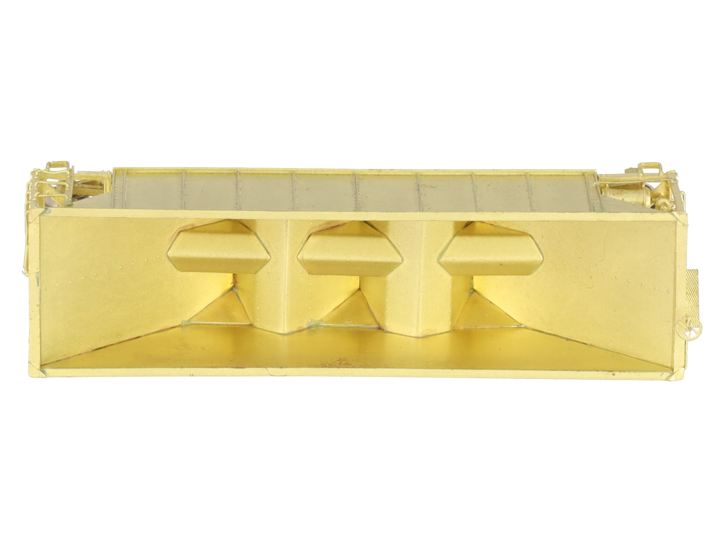 Hallmark Models HOn3 BRASS Undecorated Rolling Stock 3-Bay Hopper EX/Box