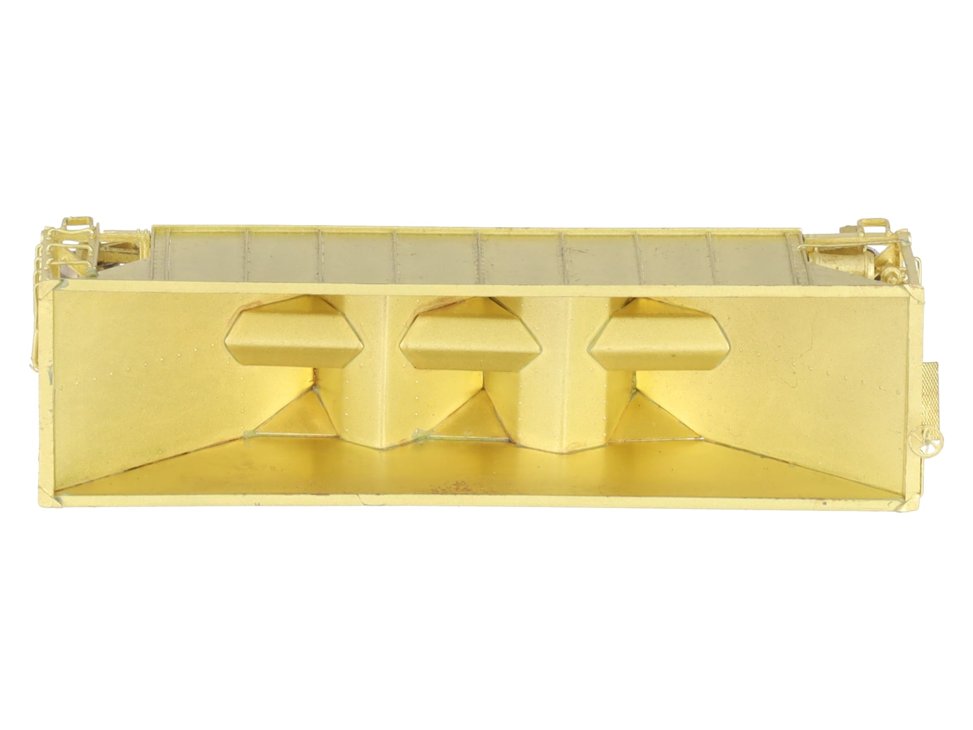 Hallmark Models HOn3 BRASS Undecorated Rolling Stock 3-Bay Hopper EX/Box