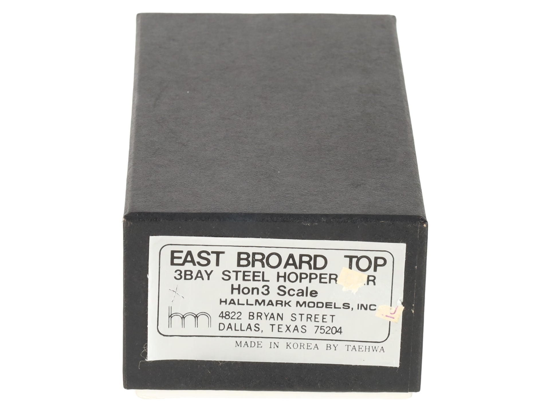 Hallmark Models HOn3 BRASS Undecorated Rolling Stock 3-Bay Hopper EX/Box