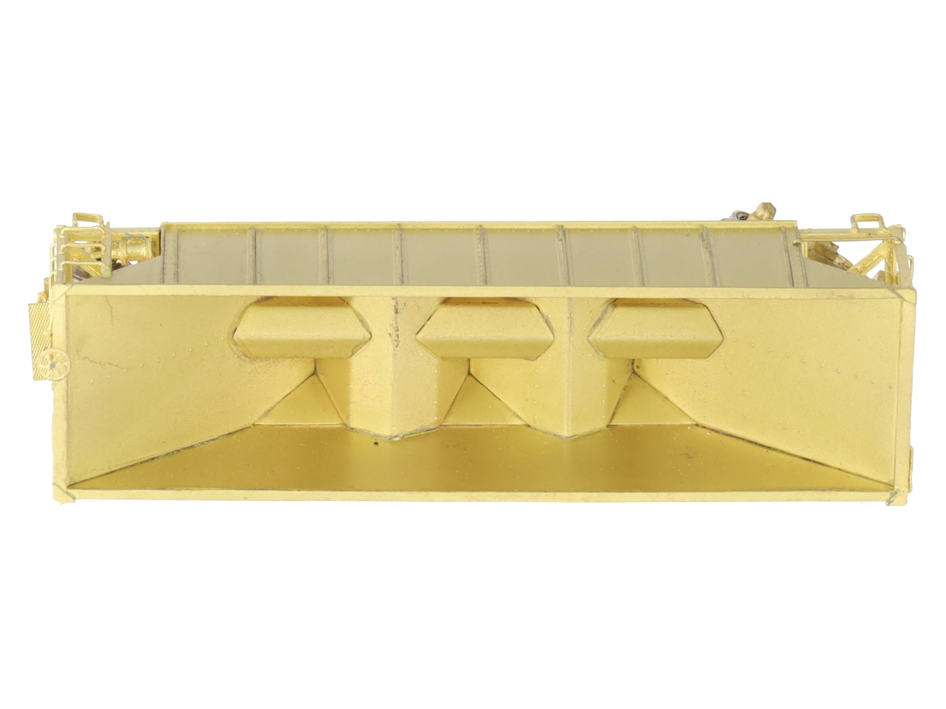Hallmark Models HOn3 BRASS Undecorated Rolling Stock 3-Bay Hopper EX/Box