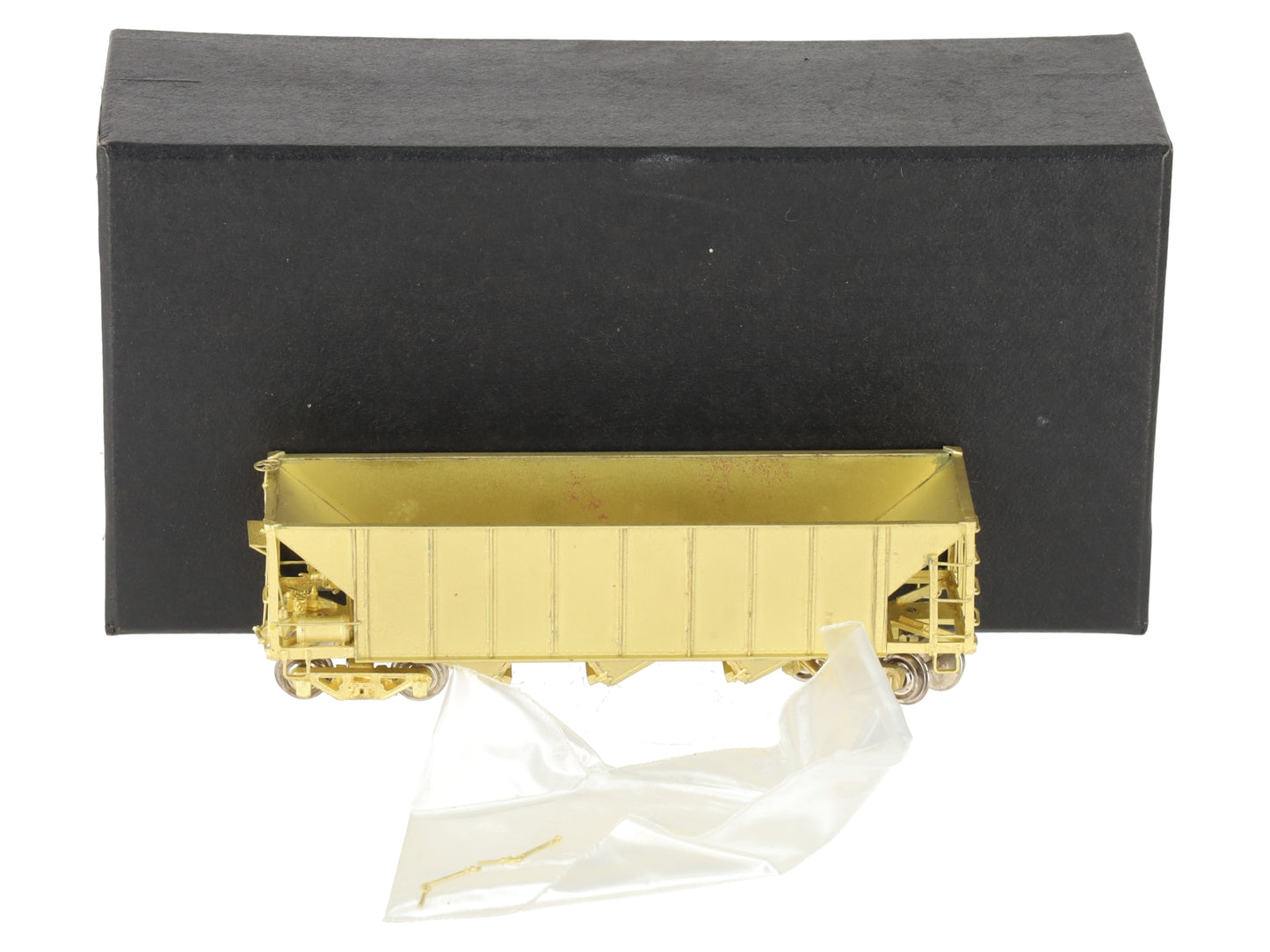 Hallmark Models HOn3 BRASS Undecorated Rolling Stock 3-Bay Hopper EX/Box