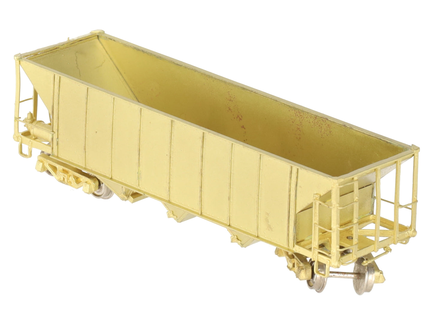 Hallmark Models HOn3 BRASS Undecorated Rolling Stock 3-Bay Hopper EX/Box