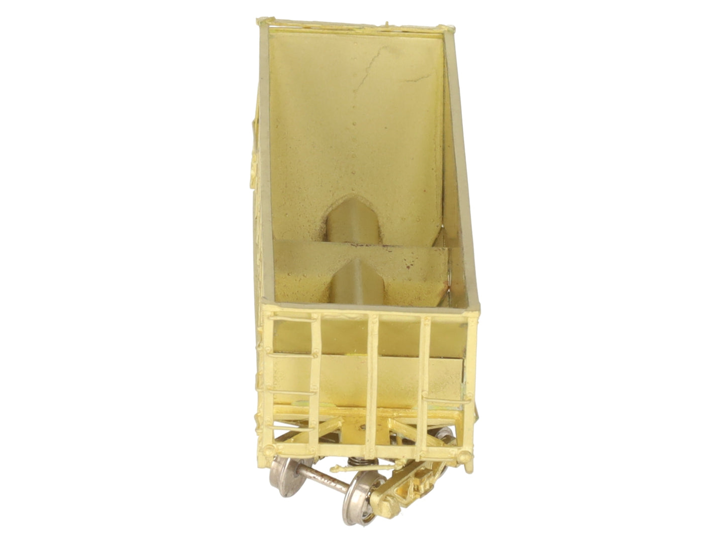 Hallmark Models HOn3 BRASS Undecorated Rolling Stock 3-Bay Hopper EX/Box