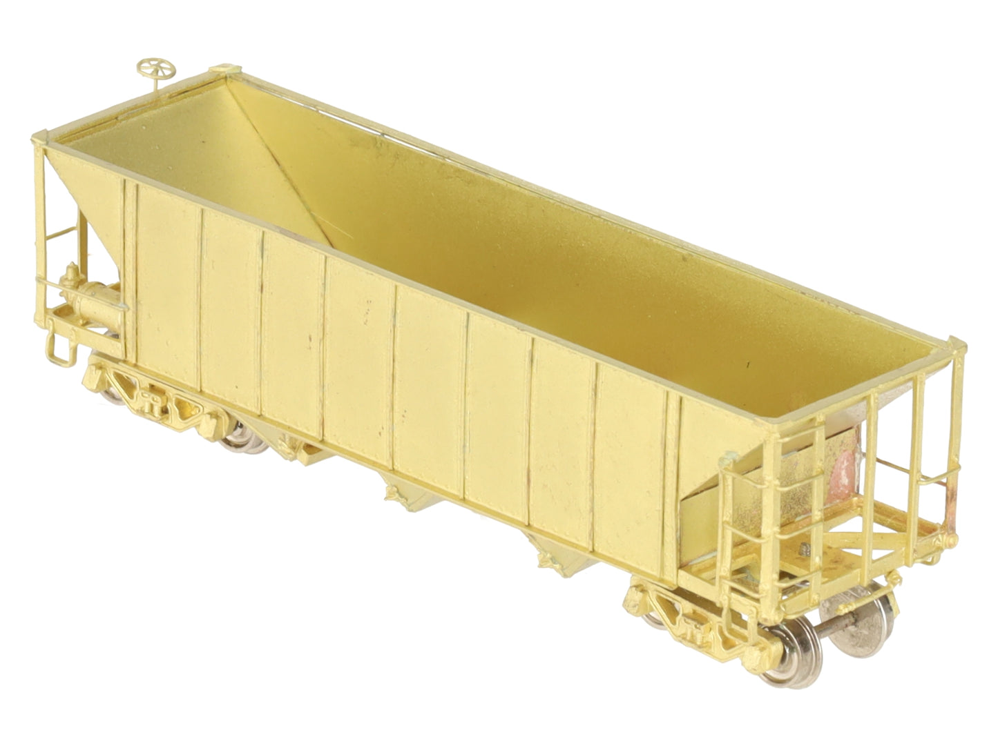 Hallmark Models HOn3 BRASS Undecorated Rolling Stock 3-Bay Hopper EX/Box