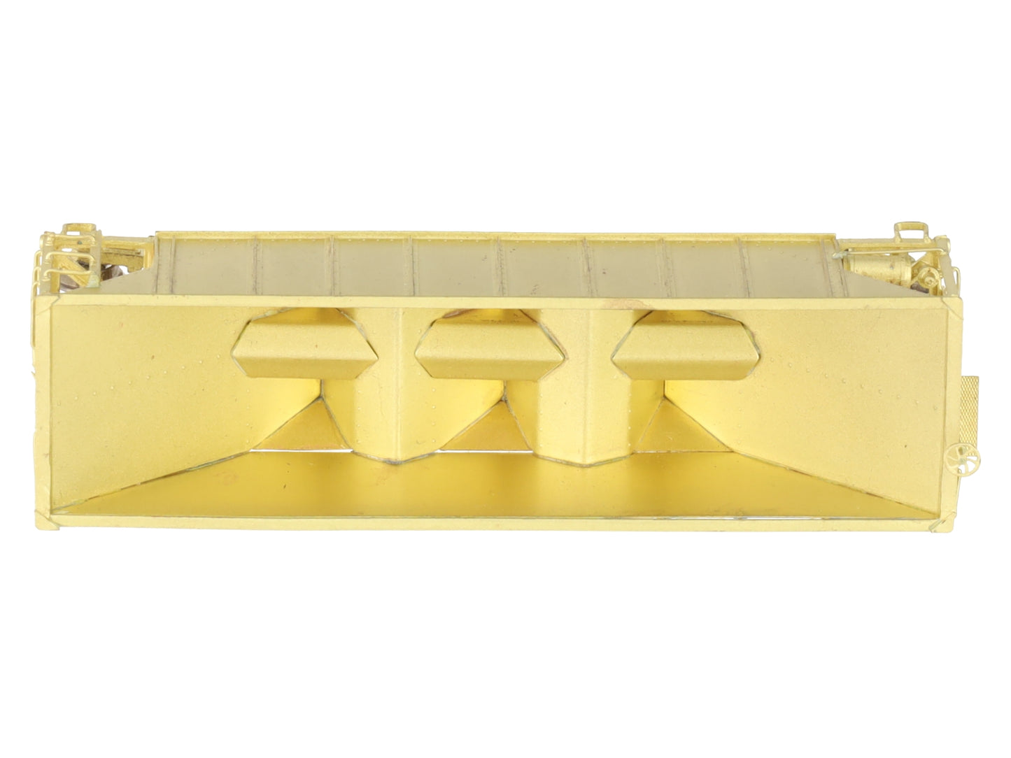 Hallmark Models HOn3 BRASS Undecorated Rolling Stock 3-Bay Hopper EX/Box