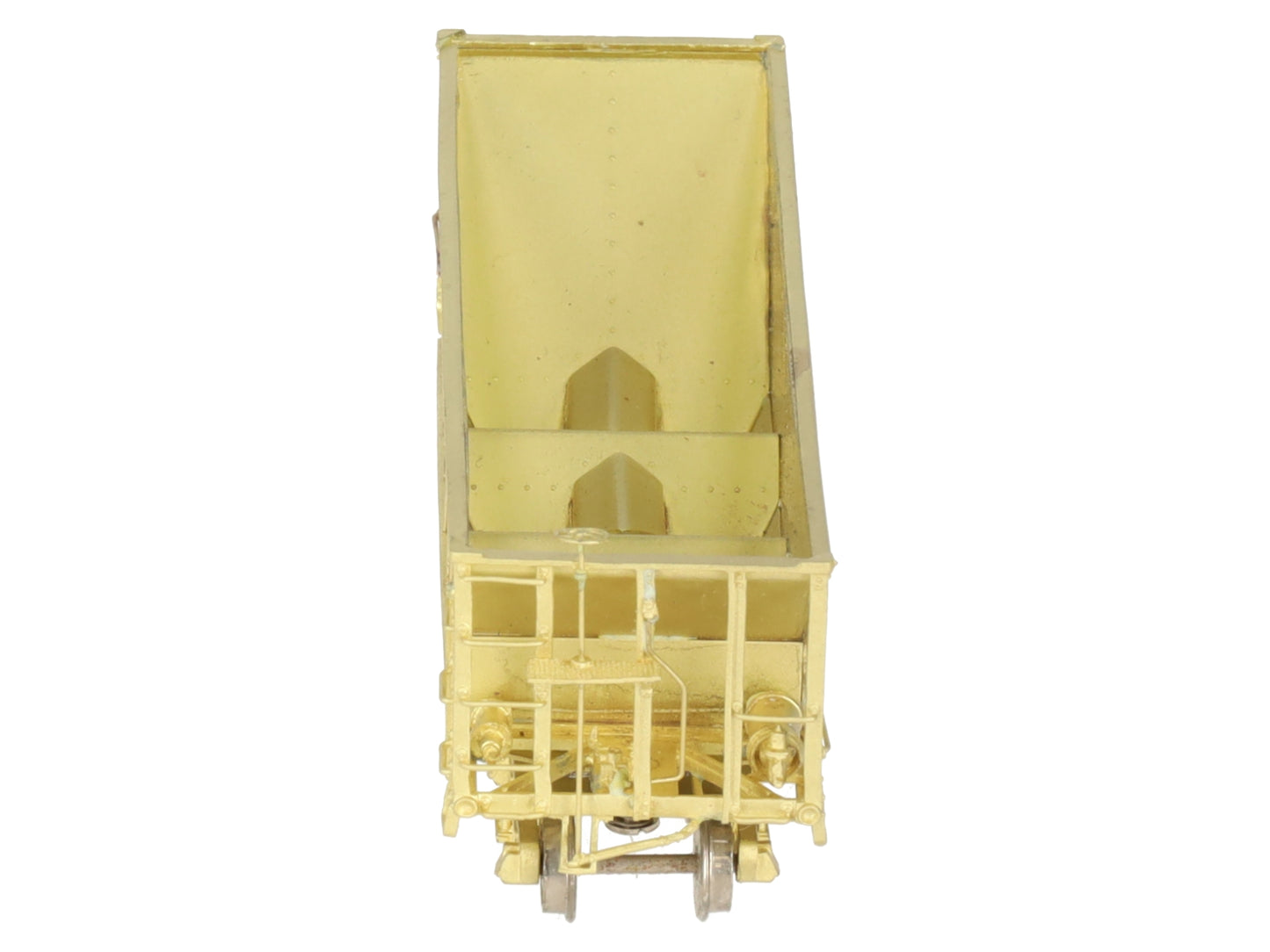 Hallmark Models HOn3 BRASS Undecorated Rolling Stock 3-Bay Hopper EX/Box