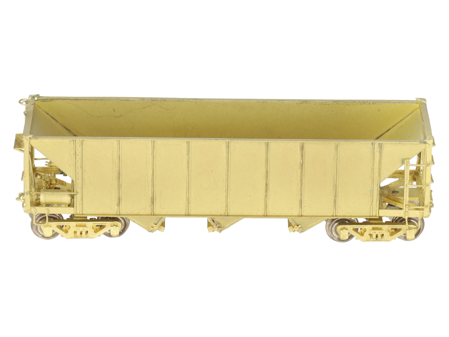 Hallmark Models HOn3 BRASS Undecorated Rolling Stock 3-Bay Hopper EX/Box