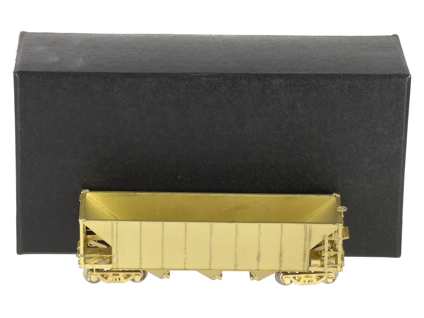 Hallmark Models HOn3 BRASS Undecorated Rolling Stock 3-Bay Hopper EX/Box