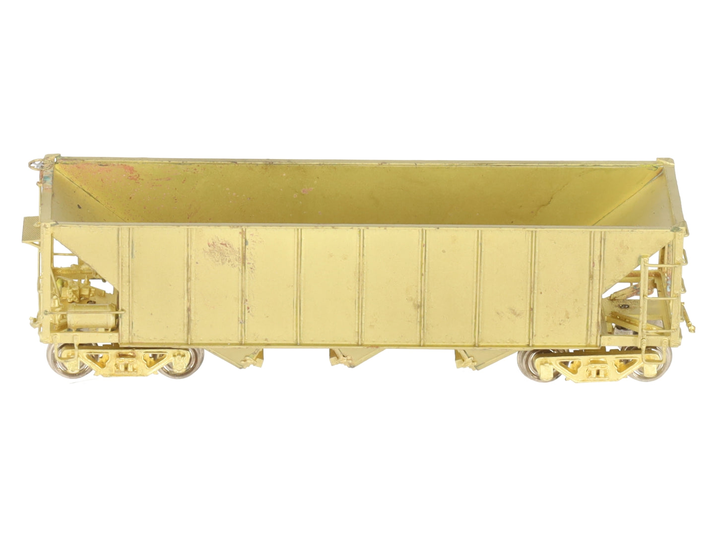 Hallmark Models HOn3 BRASS Undecorated Rolling Stock 3-Bay Hopper VG/Box