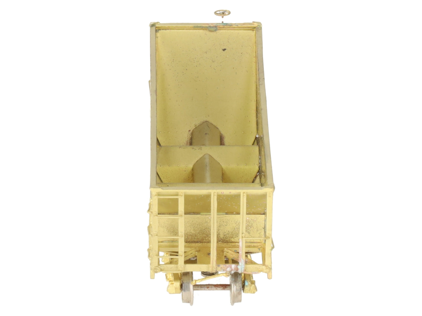 Hallmark Models HOn3 BRASS Undecorated Rolling Stock 3-Bay Hopper VG/Box