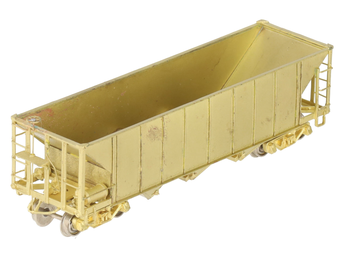 Hallmark Models HOn3 BRASS Undecorated Rolling Stock 3-Bay Hopper VG/Box