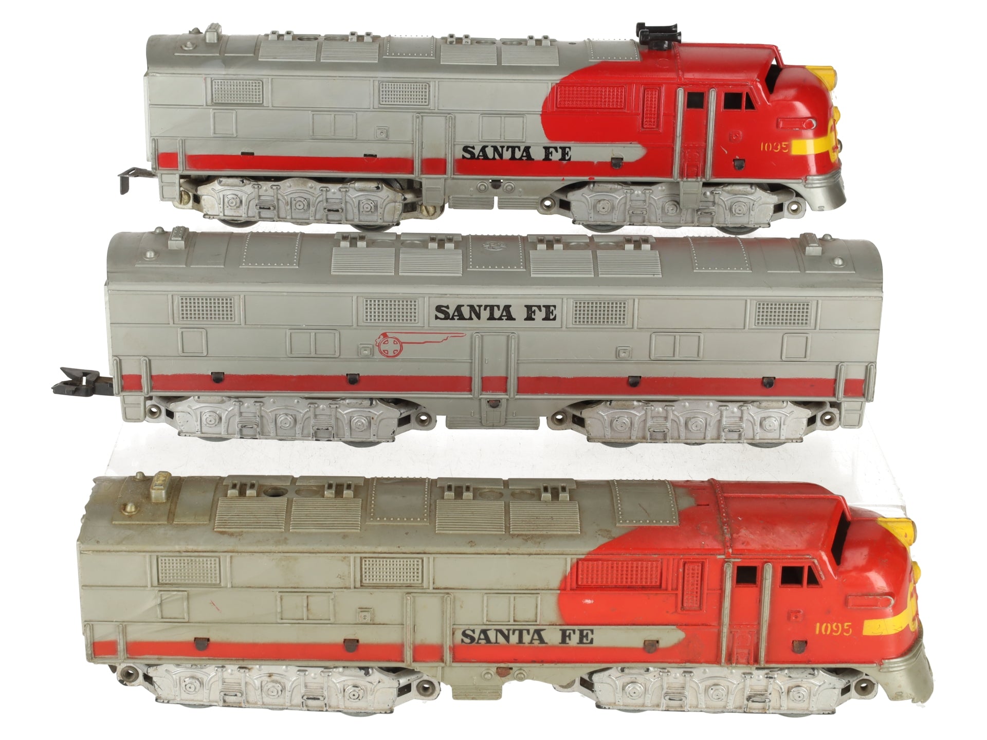 Marx 1095 Vintage O Santa Fe ABA Diesel Locomotives