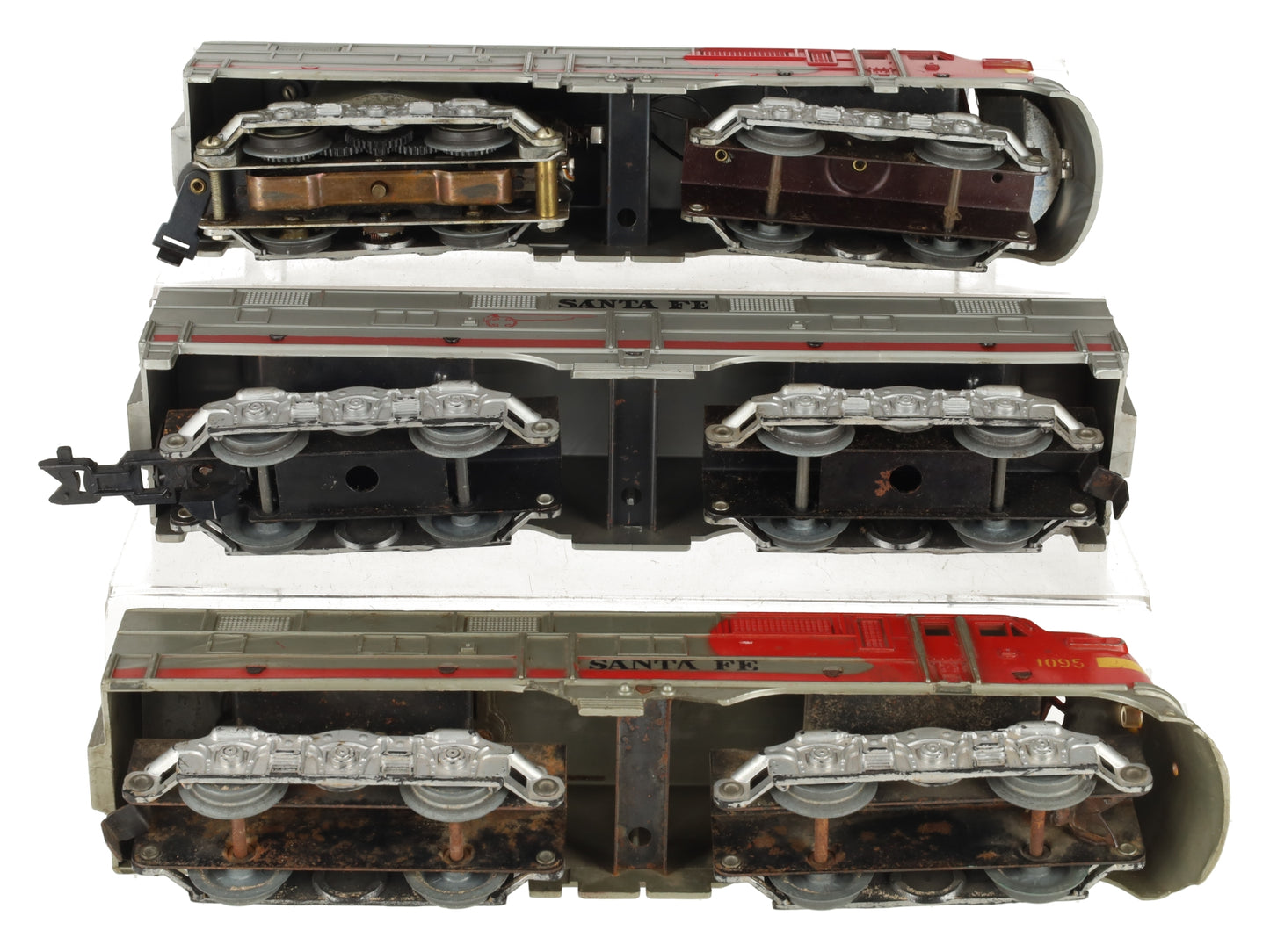 Marx 1095 Vintage O Santa Fe ABA Diesel Locomotives