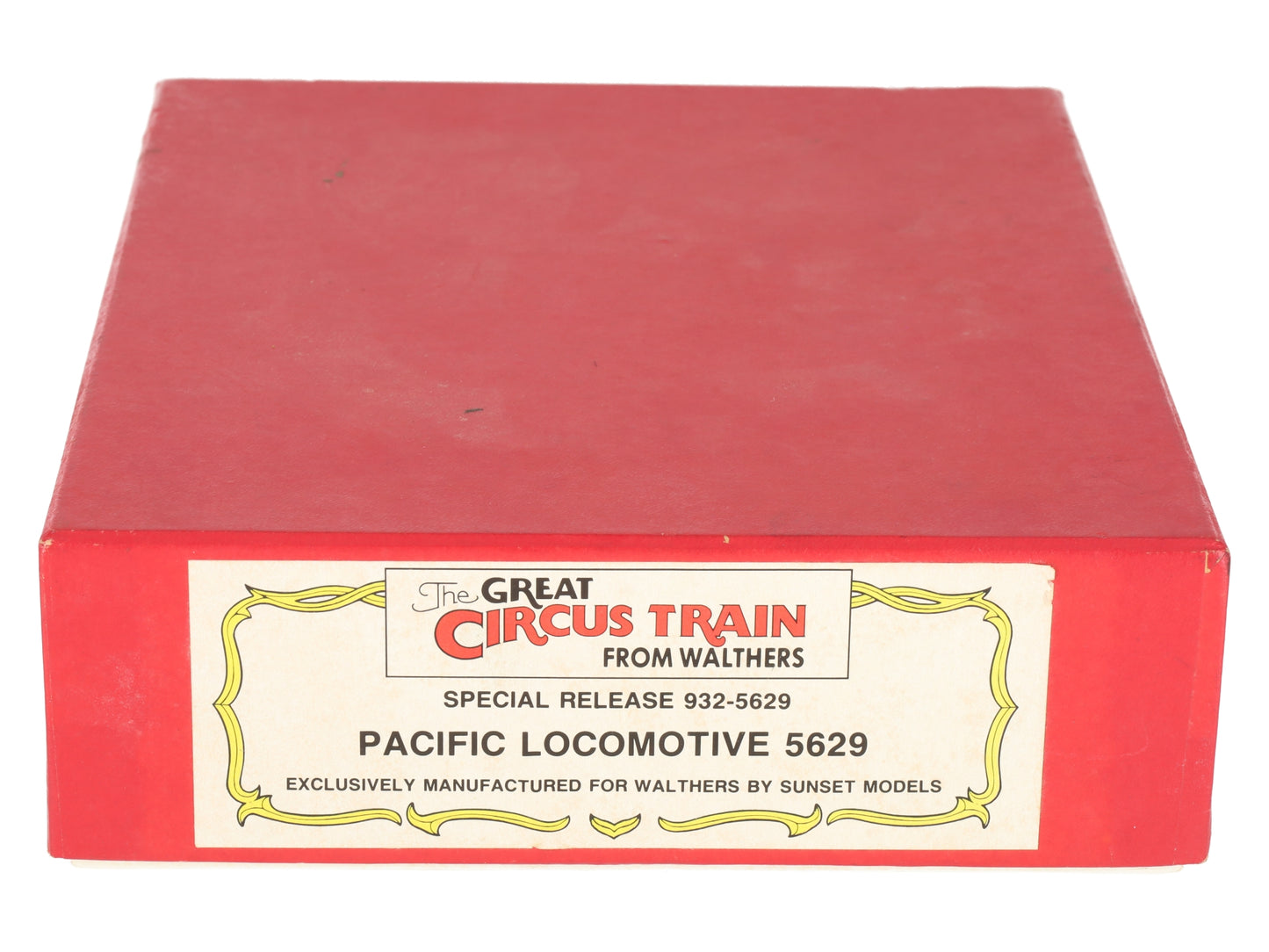 Walthers 932-5629 HO Brass Circus Train Pacific 4-6-2 Steam Loco & Tender #5629/Box