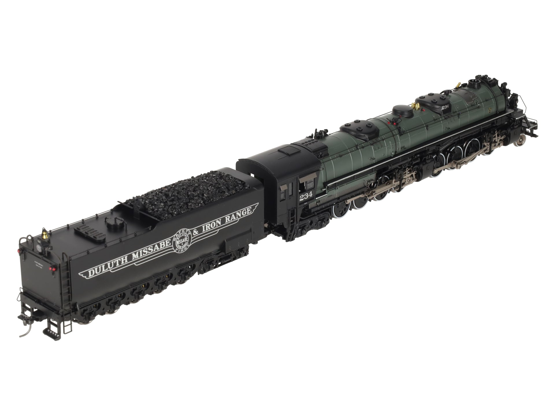 MTH 80-3305-1 HO DM&IR 2-8-8-4 M3 Yellowstone Steam Locomotive #234 w/PS 3.0
