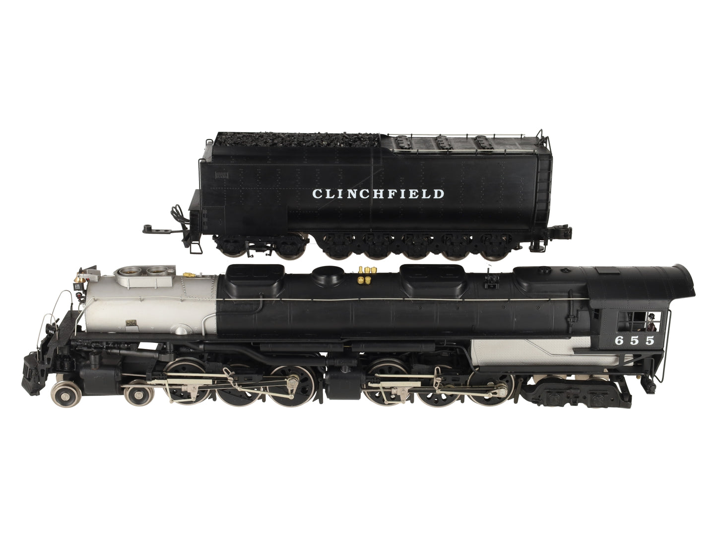 Williams O Brass Clinchfield Challenger BS O5 4-6-6-4 Steam Locomotive & Tender EX/Box