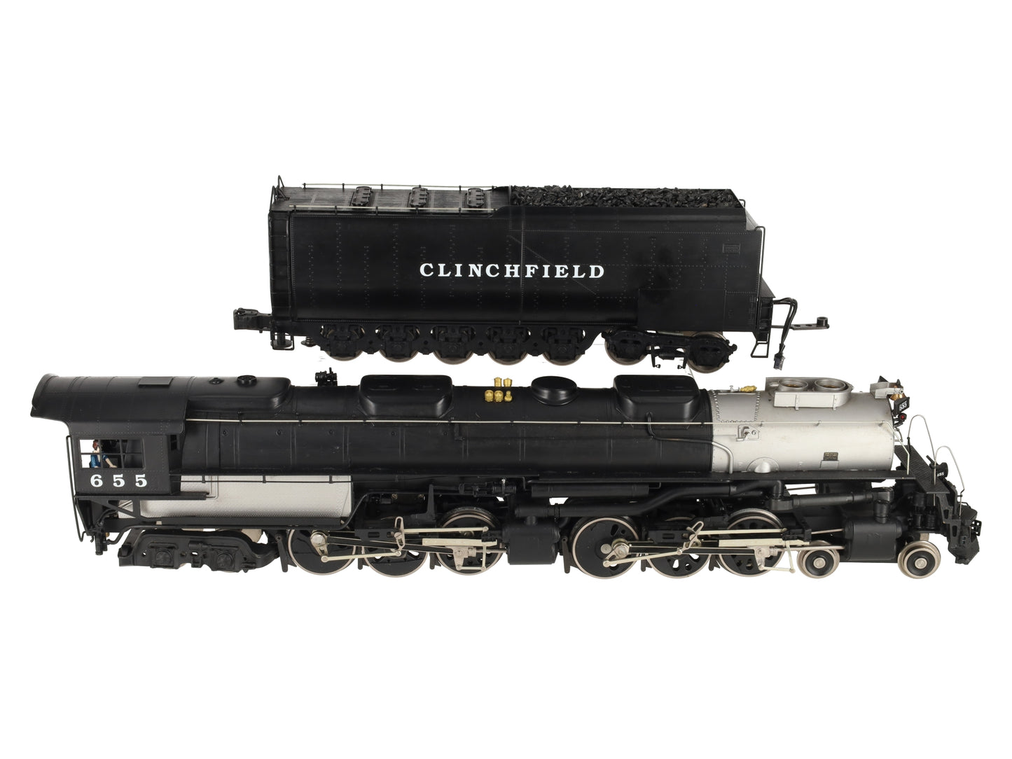 Williams O Brass Clinchfield Challenger BS O5 4-6-6-4 Steam Locomotive & Tender EX/Box