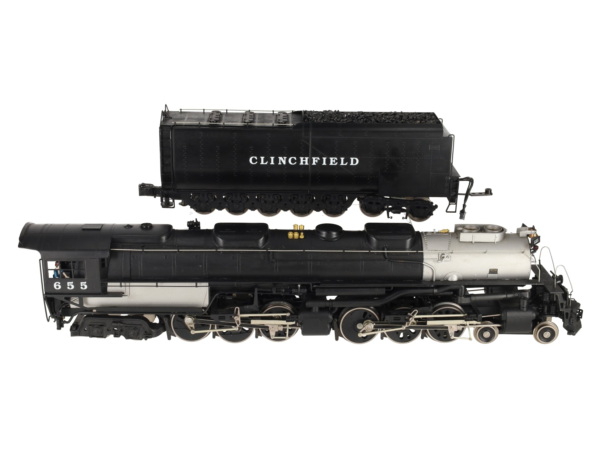 Williams O Brass Clinchfield Challenger BS O5 4-6-6-4 Steam Locomotive & Tender EX/Box