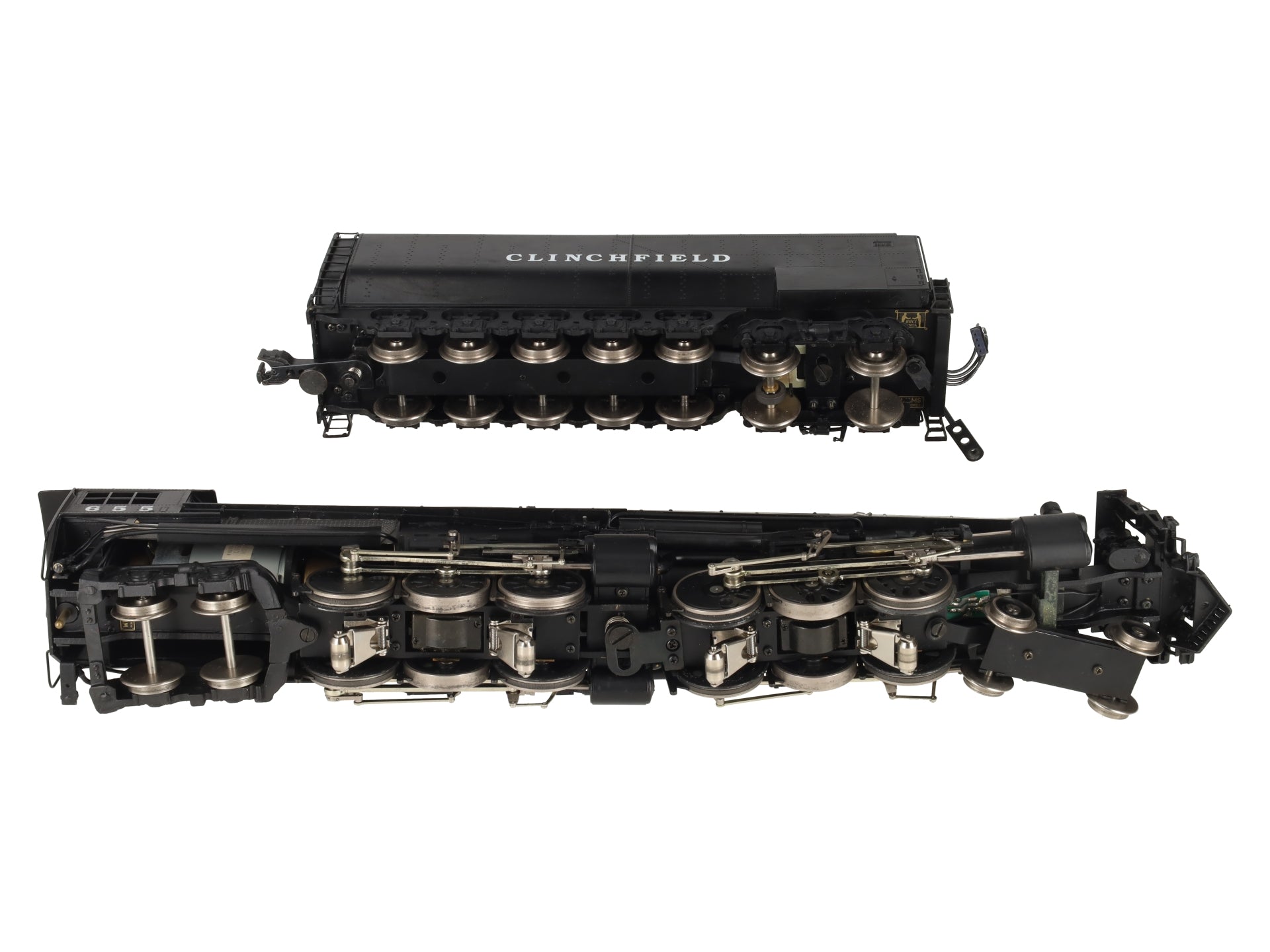 Williams O Brass Clinchfield Challenger BS O5 4-6-6-4 Steam Locomotive & Tender EX/Box