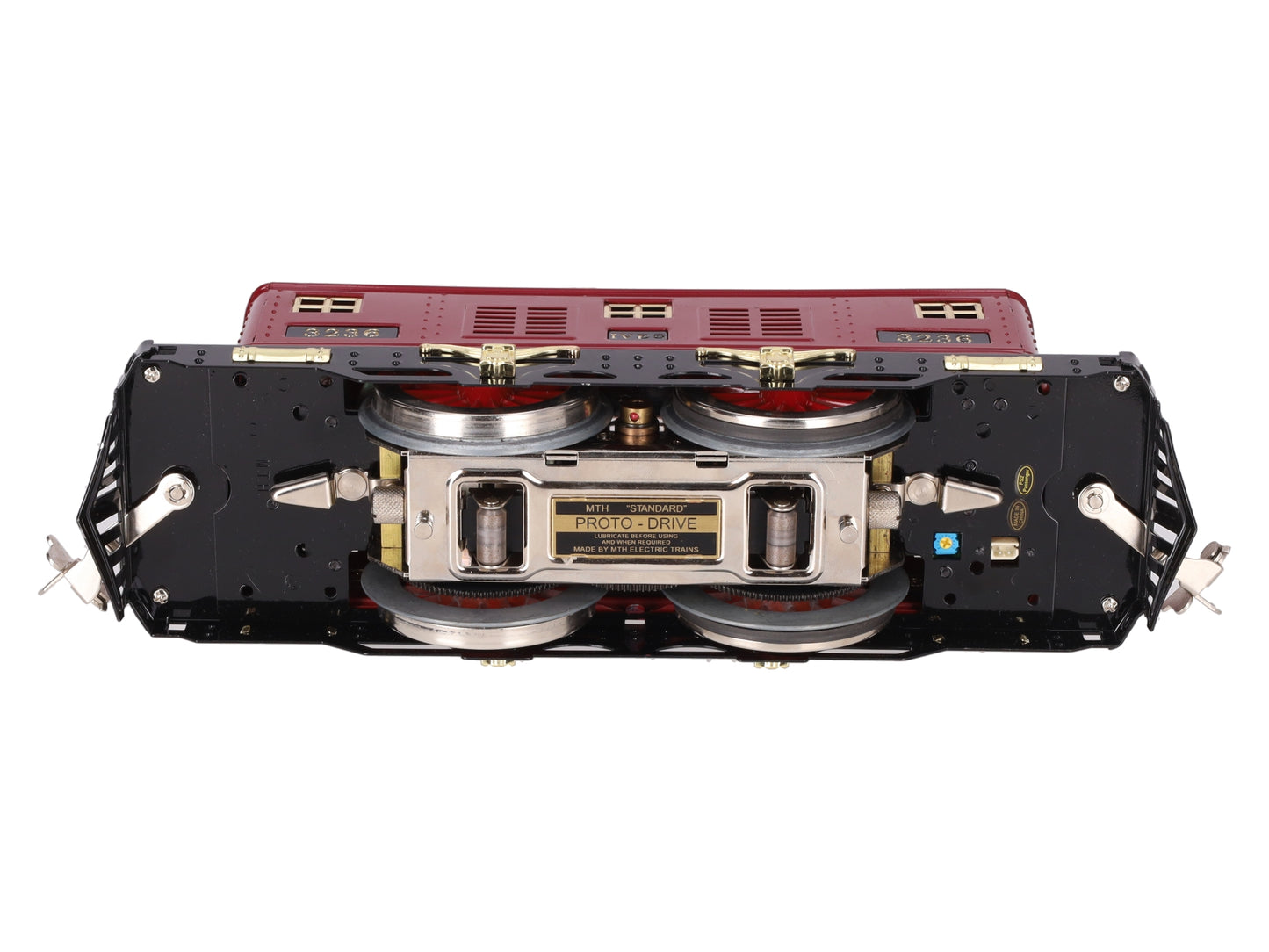 MTH 10-1287-0 Standard Gauge Red & Black Ives #3236 Locomotive - Traditional EX
