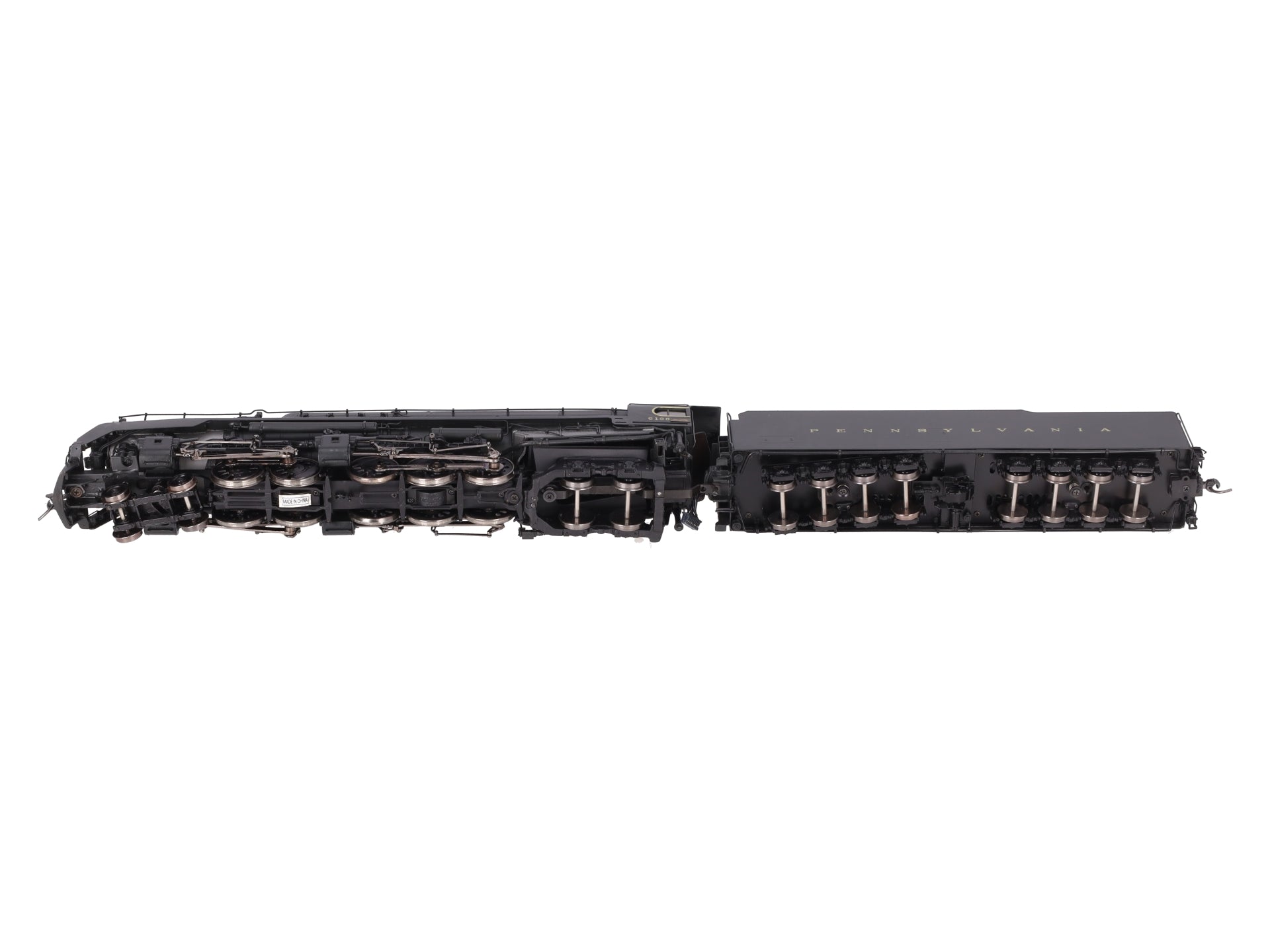 Broadway Limited 2068 HO Hybrid PRR Q2 4-4-6-4 Steam Loco #6198 w DCC & Sound EX/Box