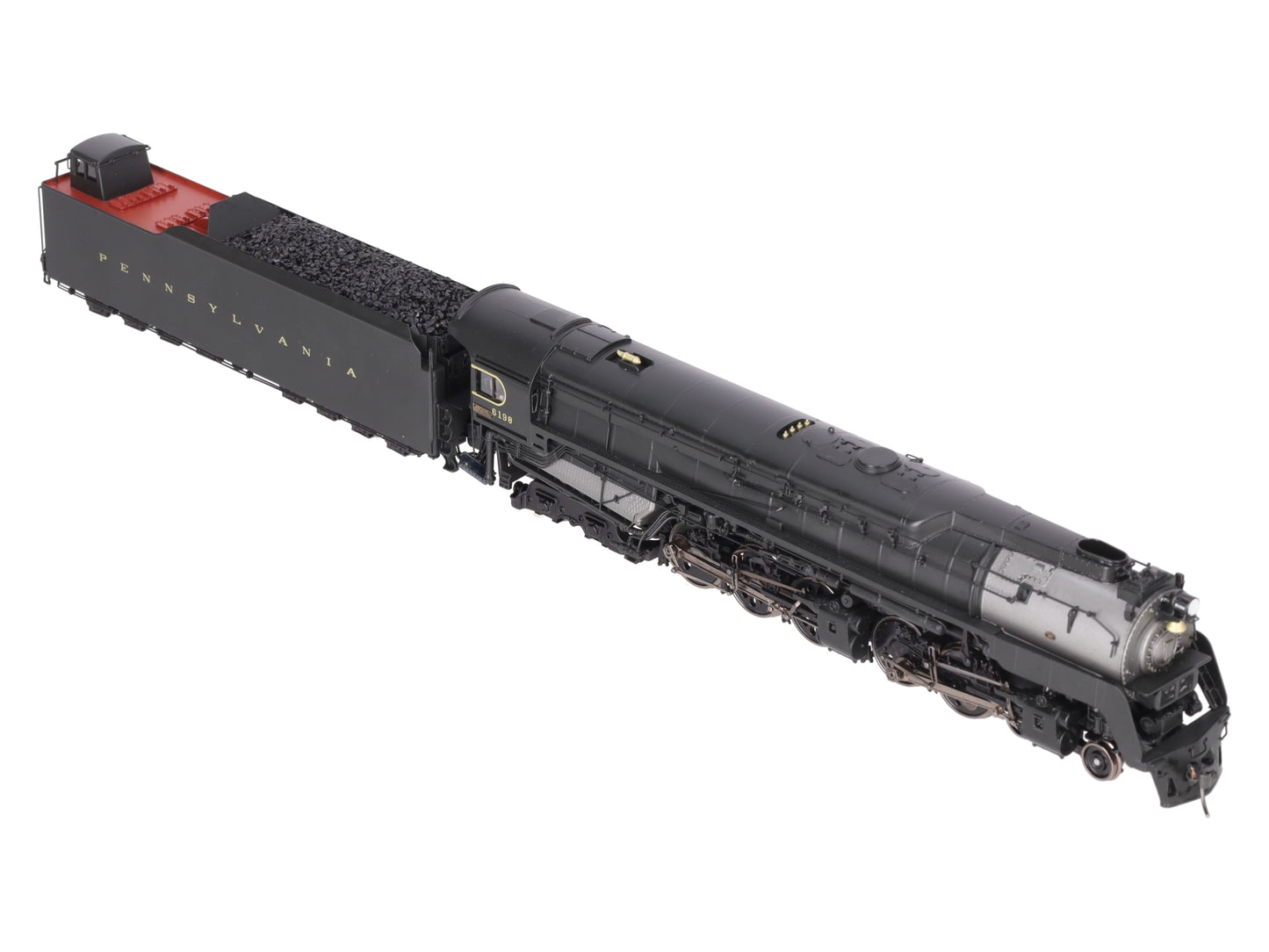 Broadway Limited 2068 HO Hybrid PRR Q2 4-4-6-4 Steam Loco #6198 w DCC & Sound EX/Box