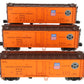 Lionel 6-27372 O Pacific Fruit Express Steel-Sided Refrigerator Car (Pack of 3) EX/Box