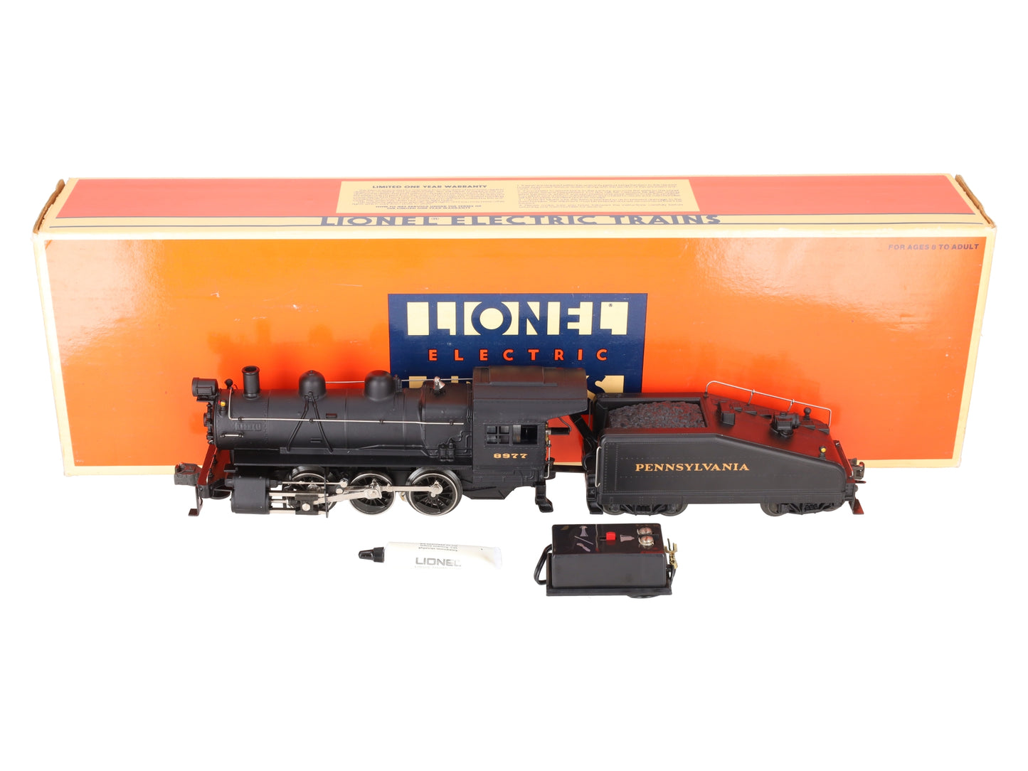 Lionel 6-18000 O Gauge Pennsylvania 0-6-0 B6 Switcher Locomotive & Tender #8977 EX/Box