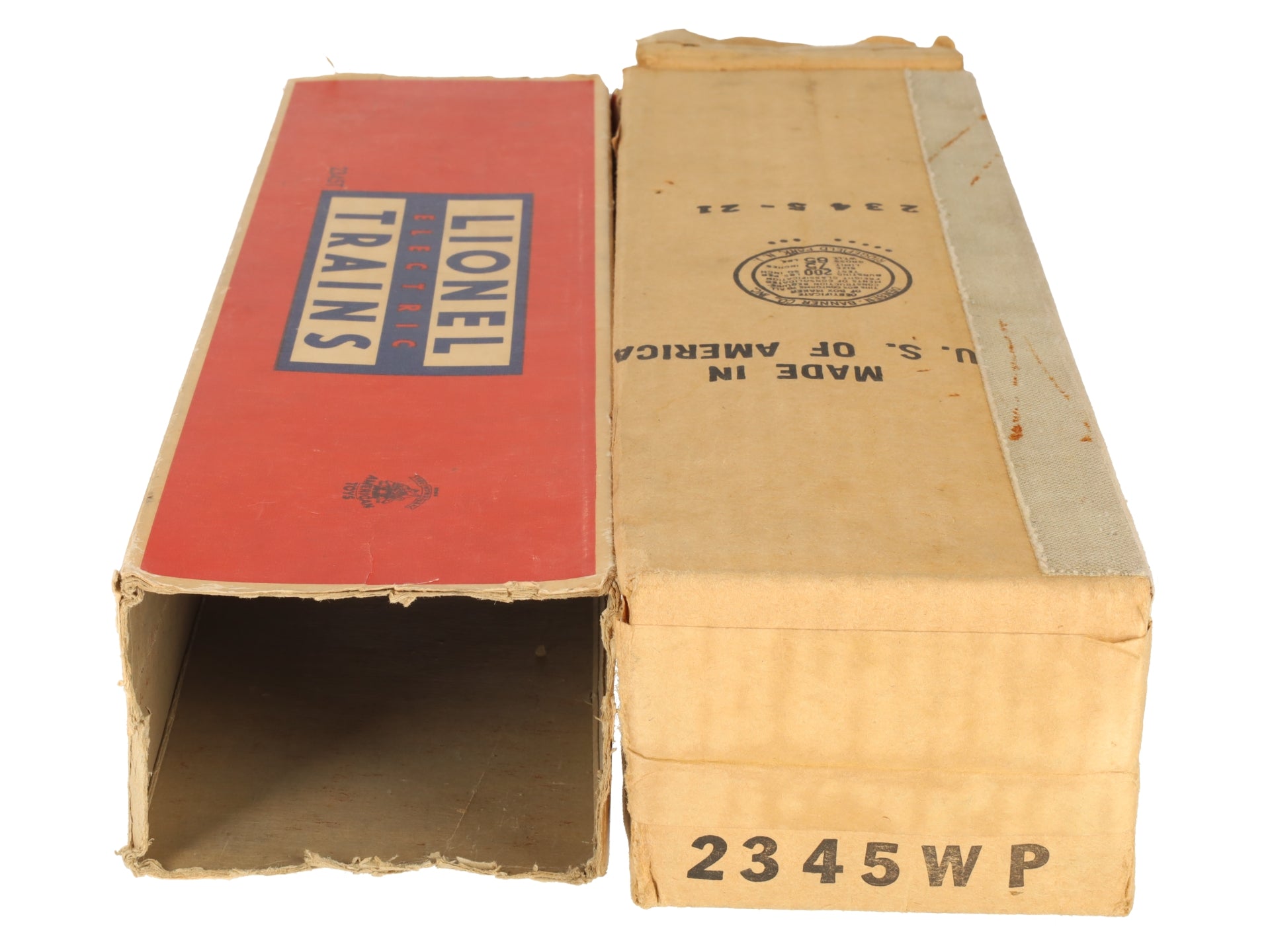 Lionel 2345 Vintage O Western Pacific F3 AA Diesel Locomotive Set VG/Box