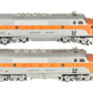 Lionel 2345 Vintage O Western Pacific F3 AA Diesel Locomotive Set VG/Box