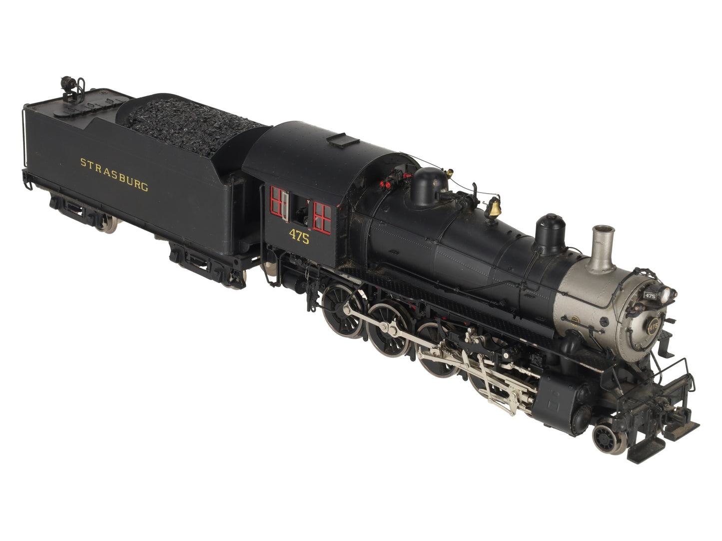 3rd Rail 475 O Brass N&W M Class 4-8-0 Steam Locomotive & Tender (3-Rail) #475 EX/Box