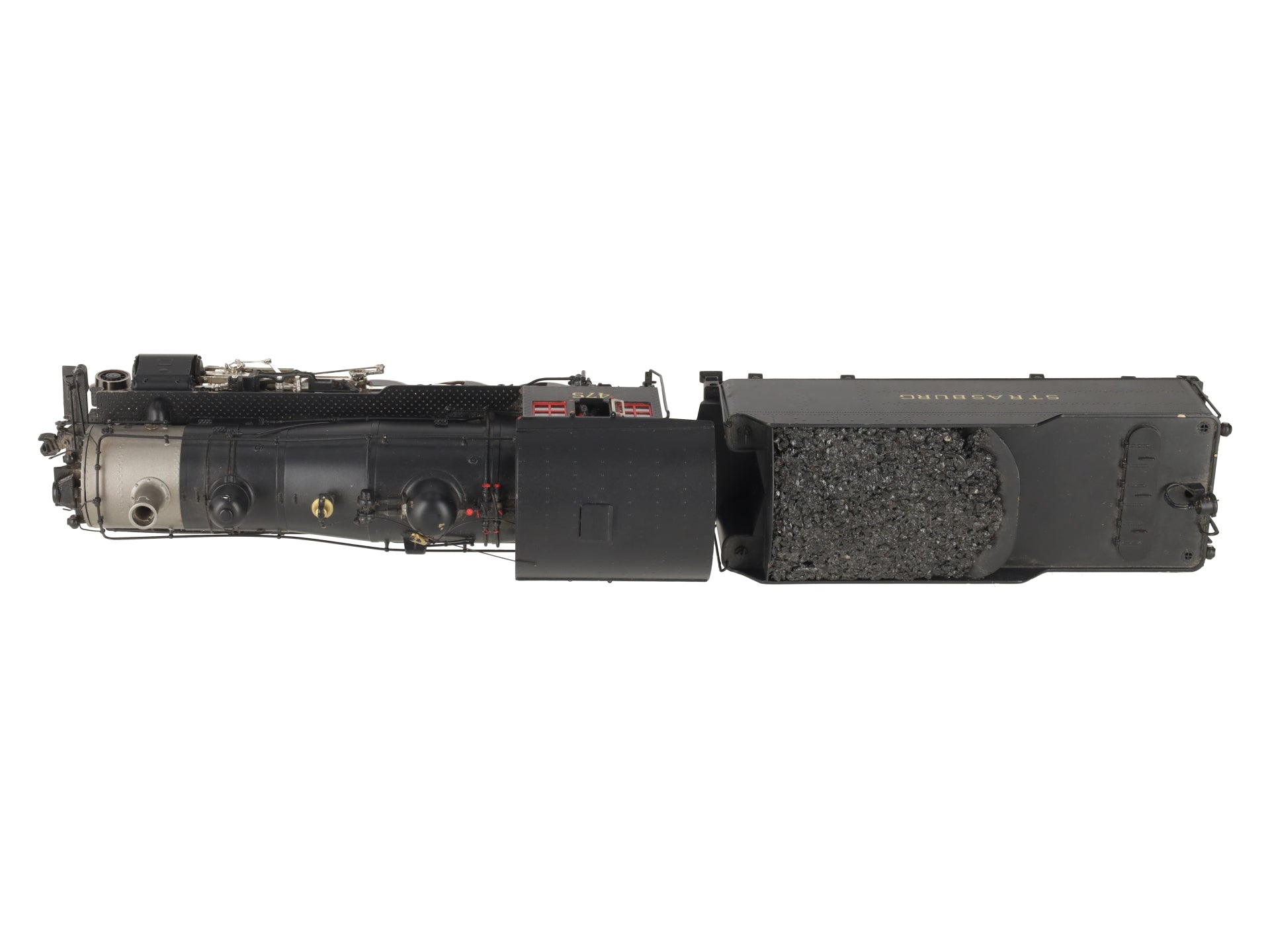 3rd Rail 475 O Brass N&W M Class 4-8-0 Steam Locomotive & Tender (3-Rail) #475 EX/Box