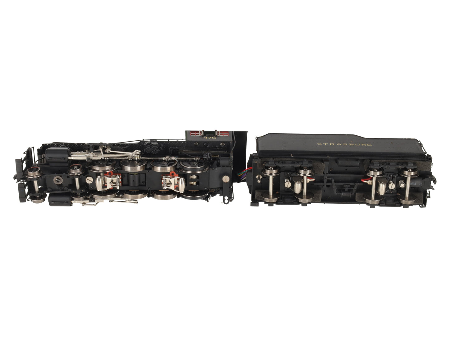 3rd Rail 475 O Brass N&W M Class 4-8-0 Steam Locomotive & Tender (3-Rail) #475 EX/Box
