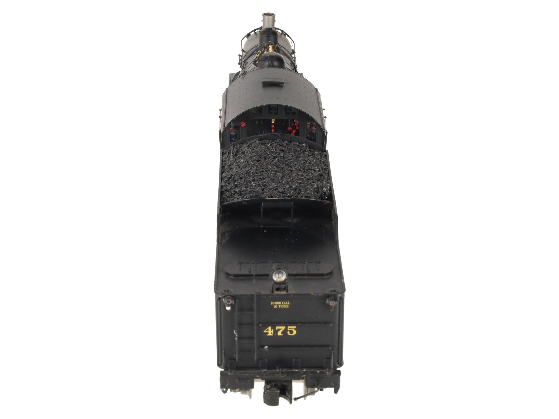 3rd Rail 475 O Brass N&W M Class 4-8-0 Steam Locomotive & Tender (3-Rail) #475 EX/Box