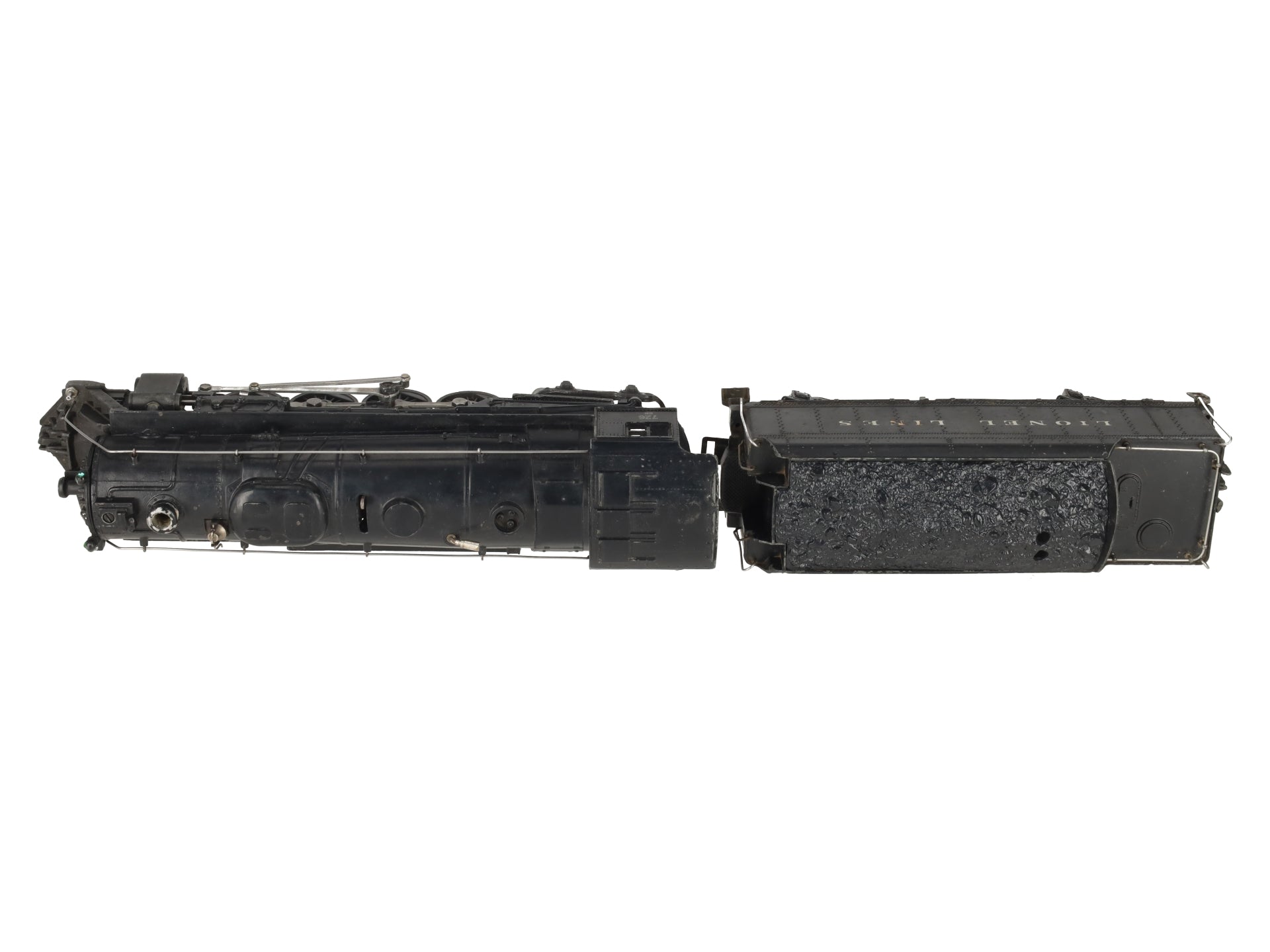 Lionel 726RR Vintage O Berkshire 2-8-4 Die-Cast Steam Locomotive W/ 2426W Tender VG