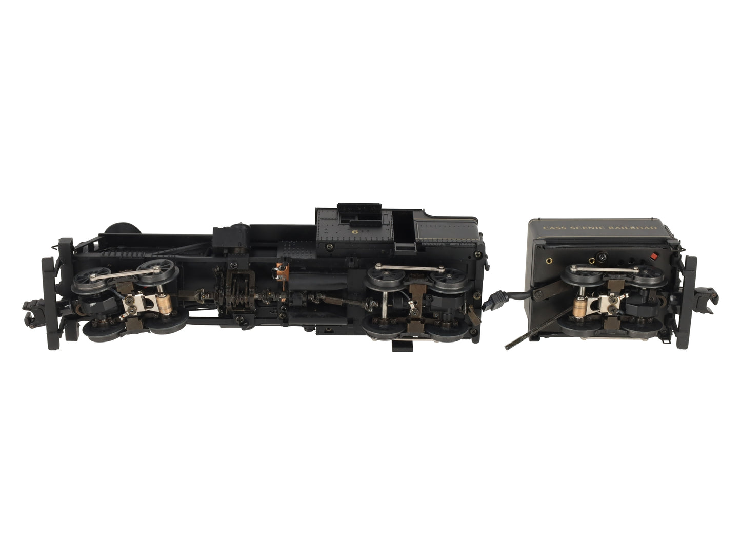 Lionel 6-38061 O Cass Scenic Railroad Heisler Locomotive & Tender #6 EX/Box