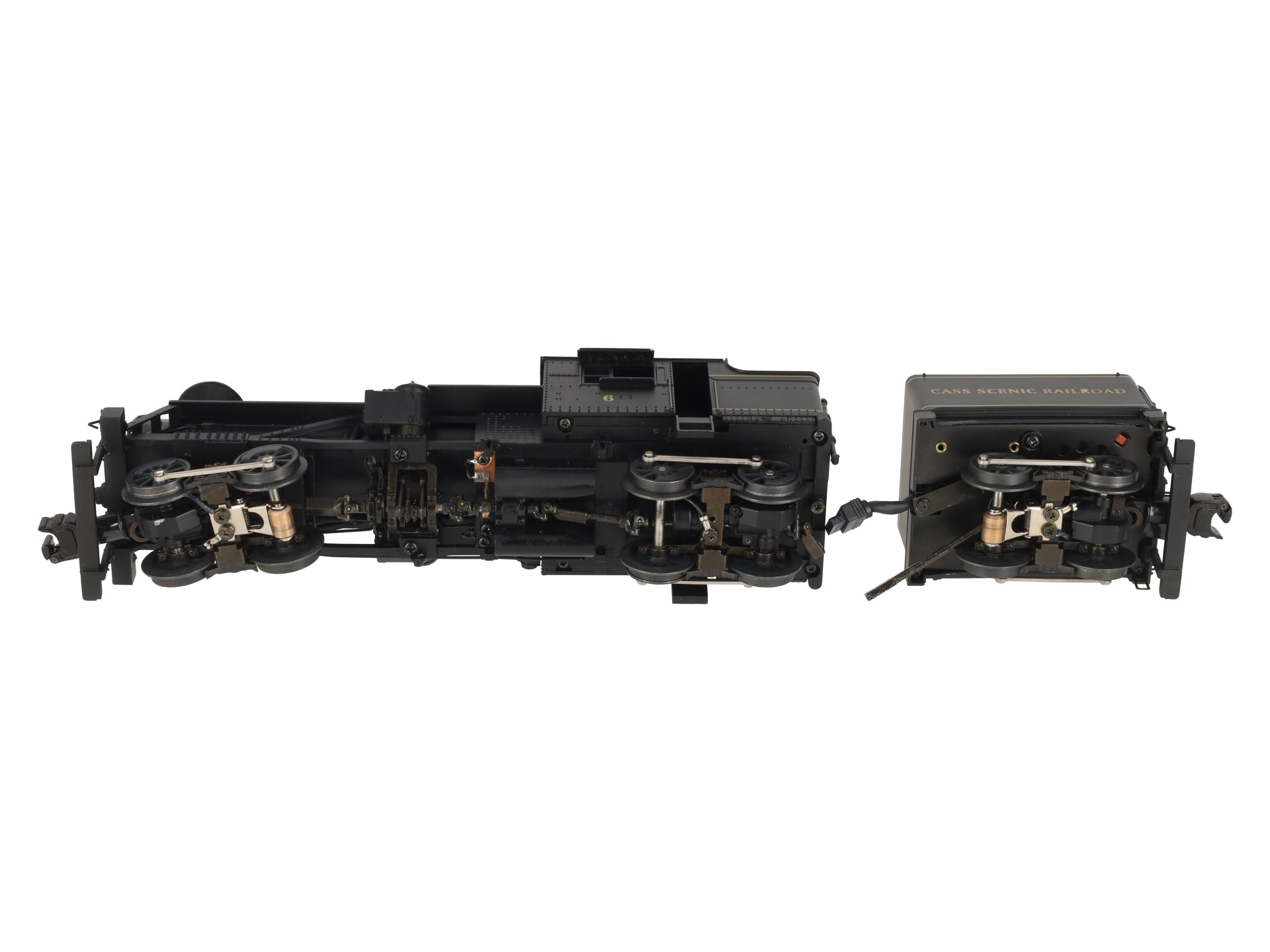 Lionel 6-38061 O Cass Scenic Railroad Heisler Locomotive & Tender #6 EX/Box