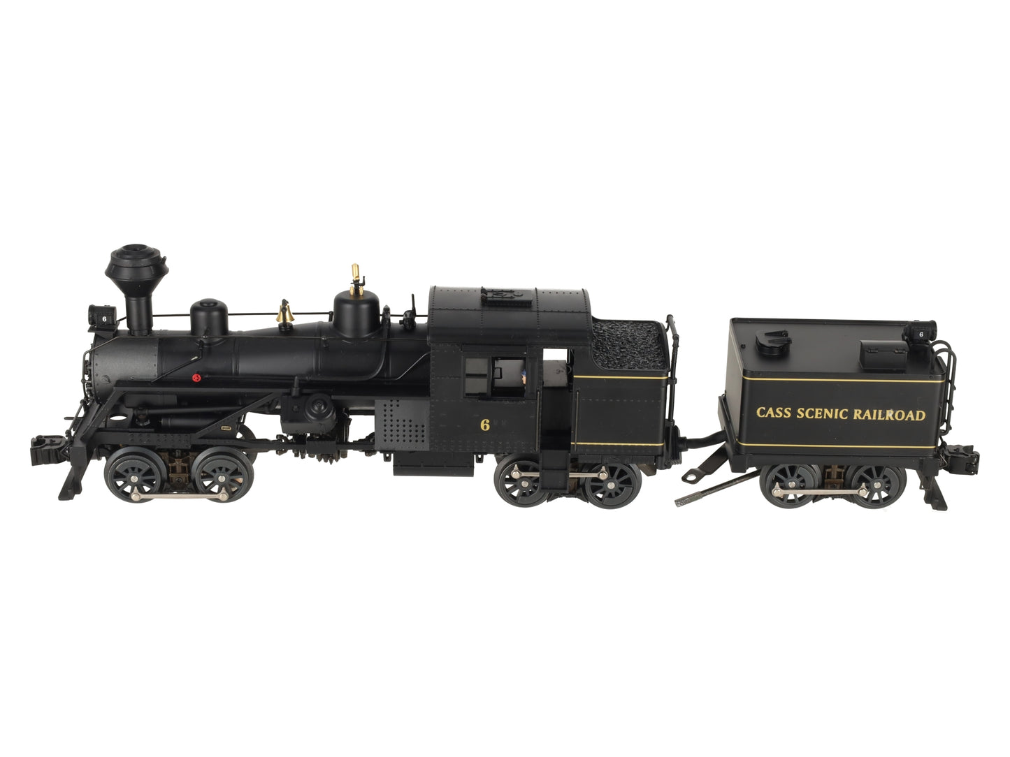 Lionel 6-38061 O Cass Scenic Railroad Heisler Locomotive & Tender #6 EX/Box