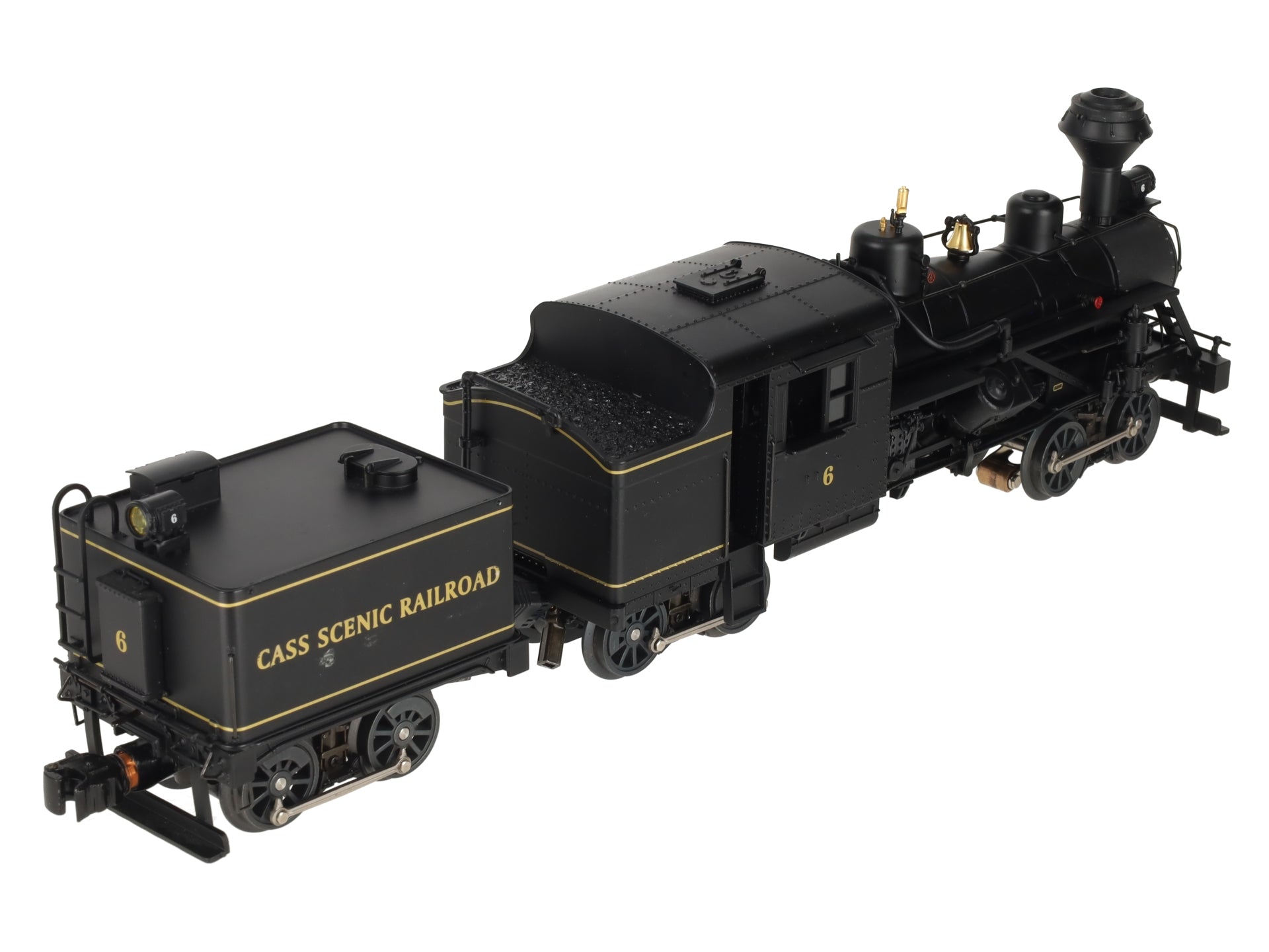 Lionel 6-38061 O Cass Scenic Railroad Heisler Locomotive & Tender #6 EX/Box