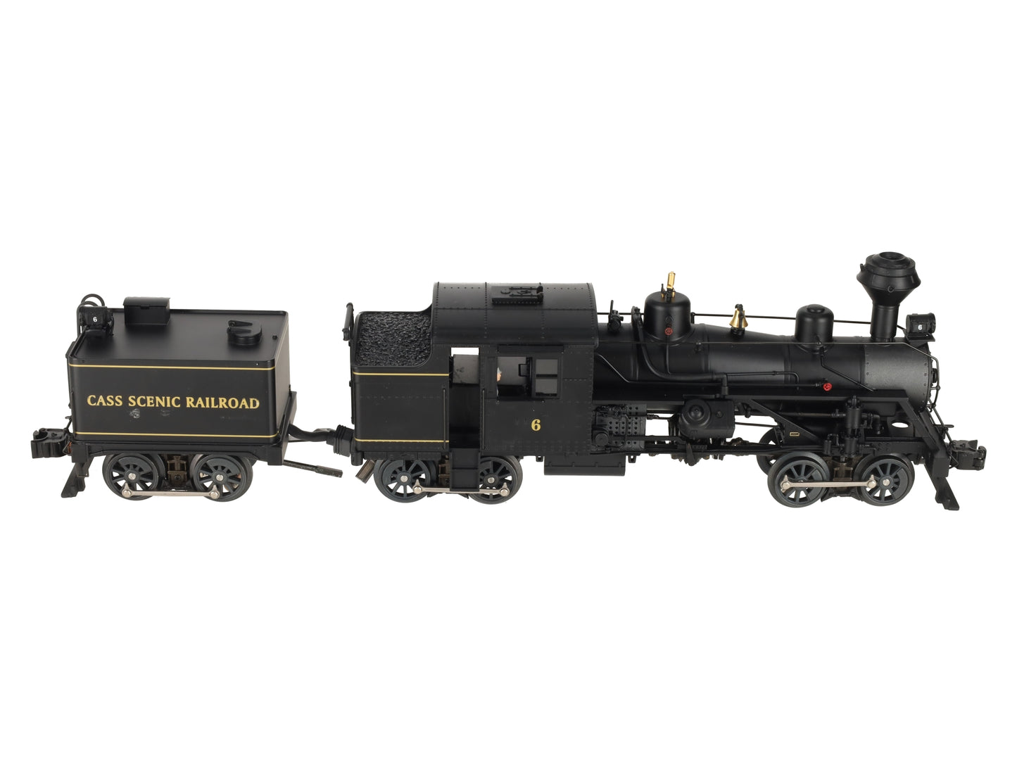 Lionel 6-38061 O Cass Scenic Railroad Heisler Locomotive & Tender #6 EX/Box