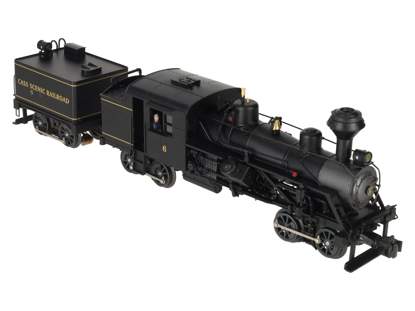Lionel 6-38061 O Cass Scenic Railroad Heisler Locomotive & Tender #6 EX/Box