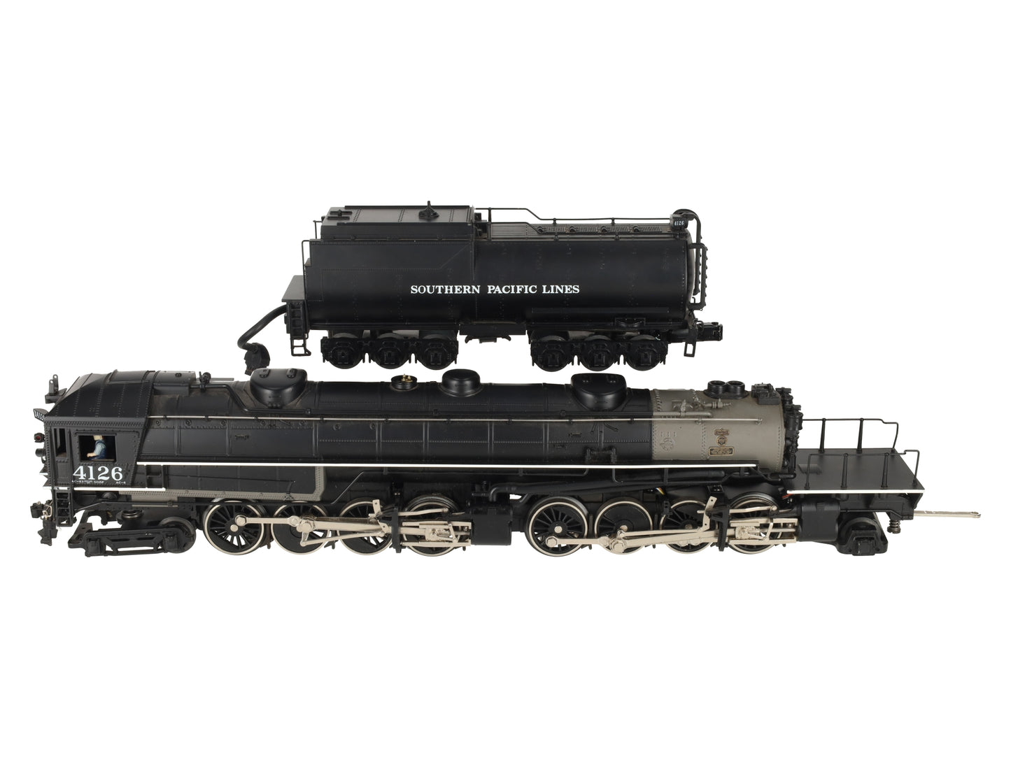 MTH 20-3025-1 O SP 4-8-8-2 Cab Forward Steam Loco & Tender w/PS1 #4126 EX/Box