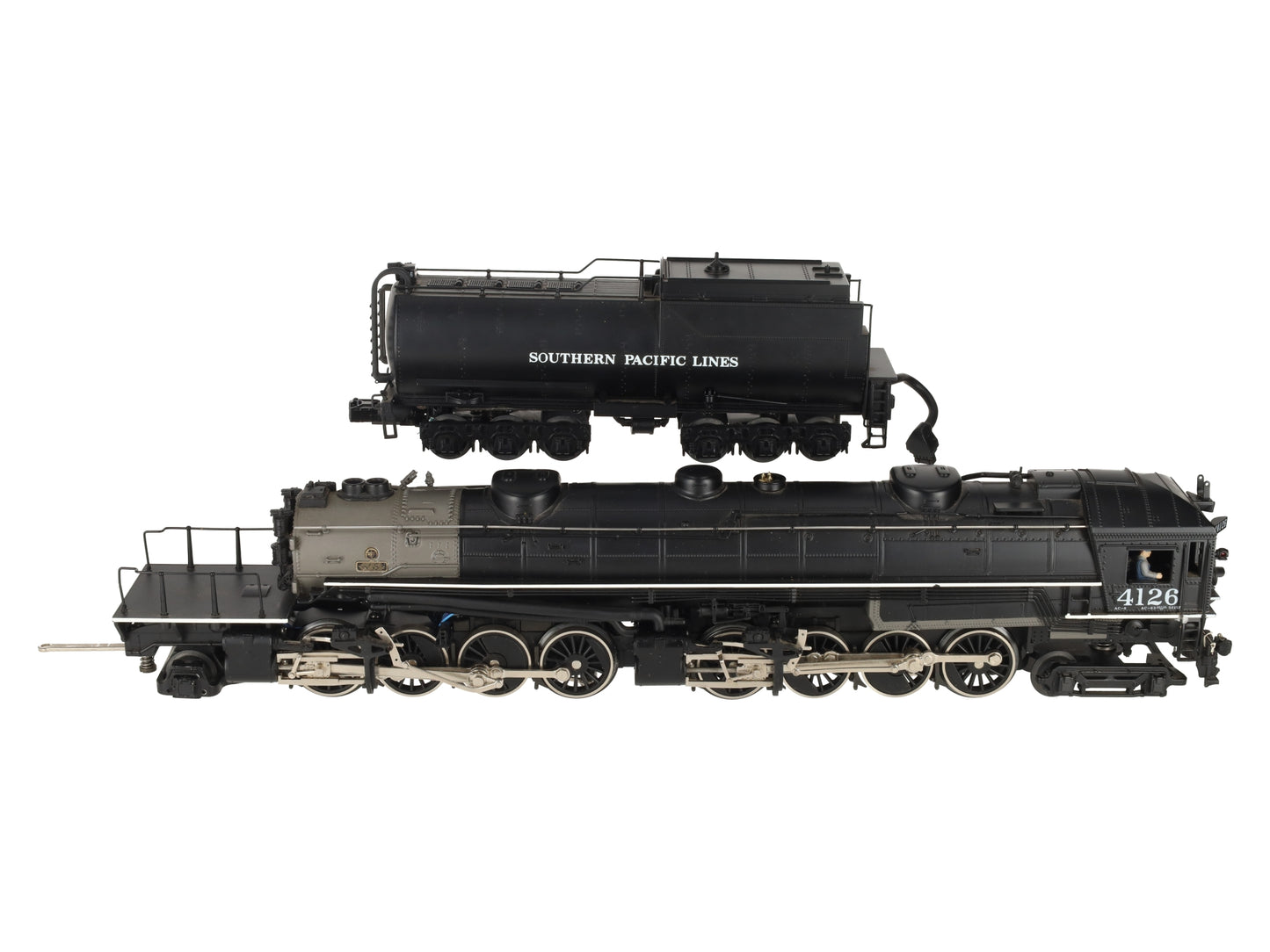MTH 20-3025-1 O SP 4-8-8-2 Cab Forward Steam Loco & Tender w/PS1 #4126 EX/Box