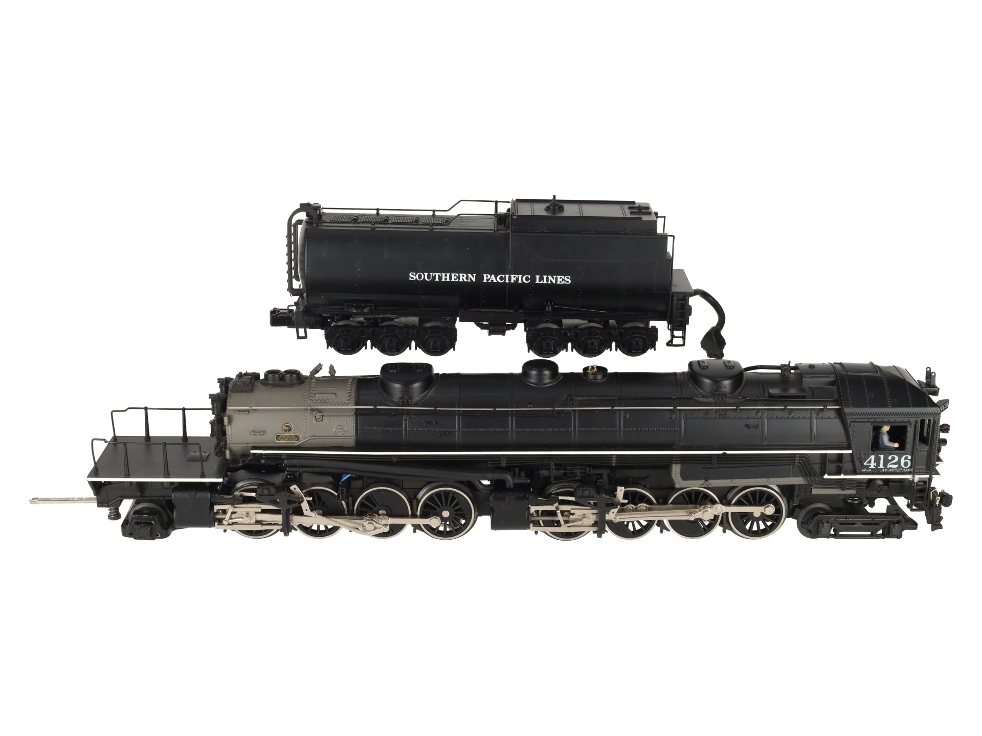 MTH 20-3025-1 O SP 4-8-8-2 Cab Forward Steam Loco & Tender w/PS1 #4126 EX/Box