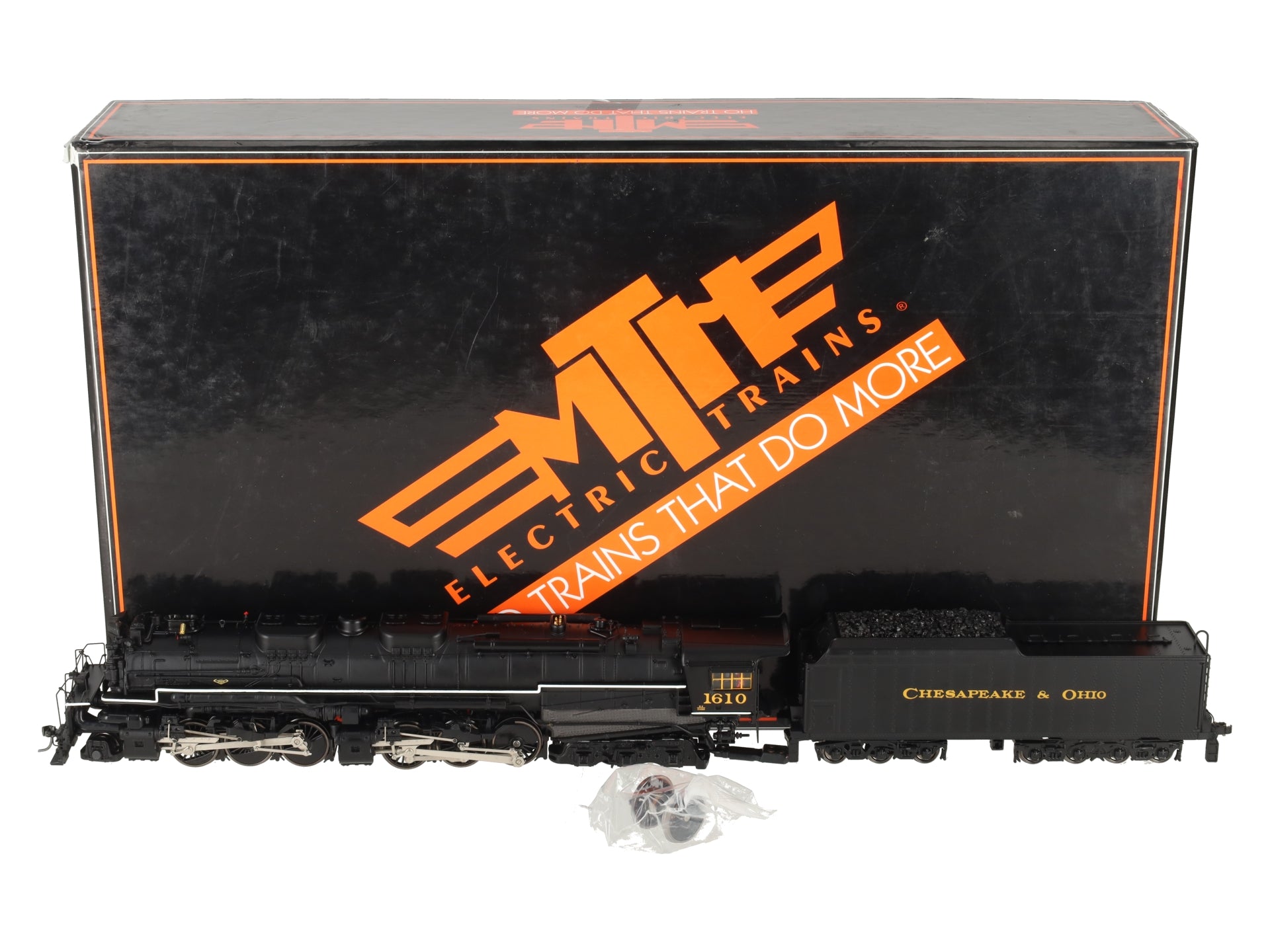 MTH 80-3251-1 HO Chesapeake & Ohio 2-6-6-6 Steam Locomotive #1610 w/PS3 EX/Box